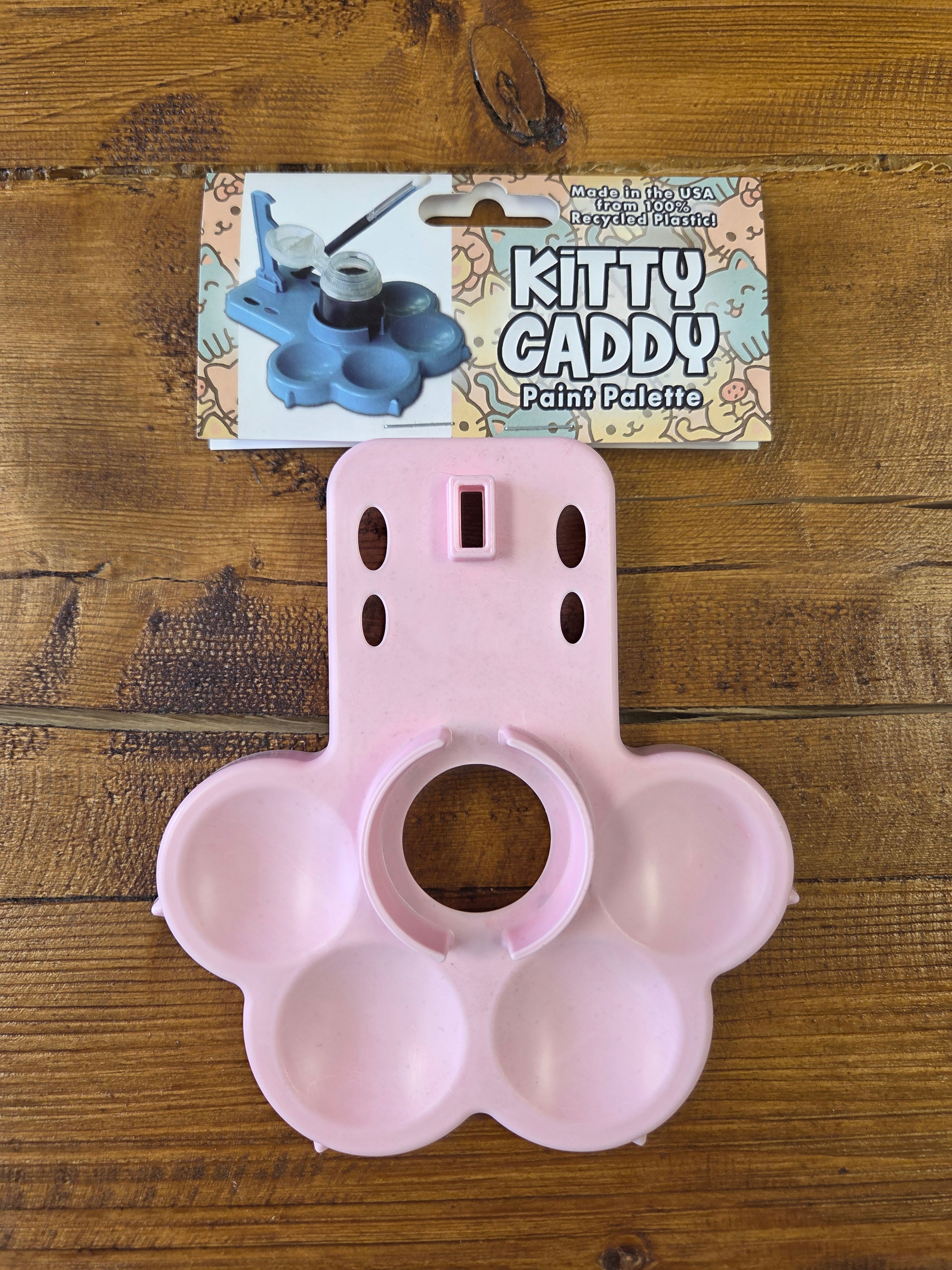 Kitty caddy paint palette