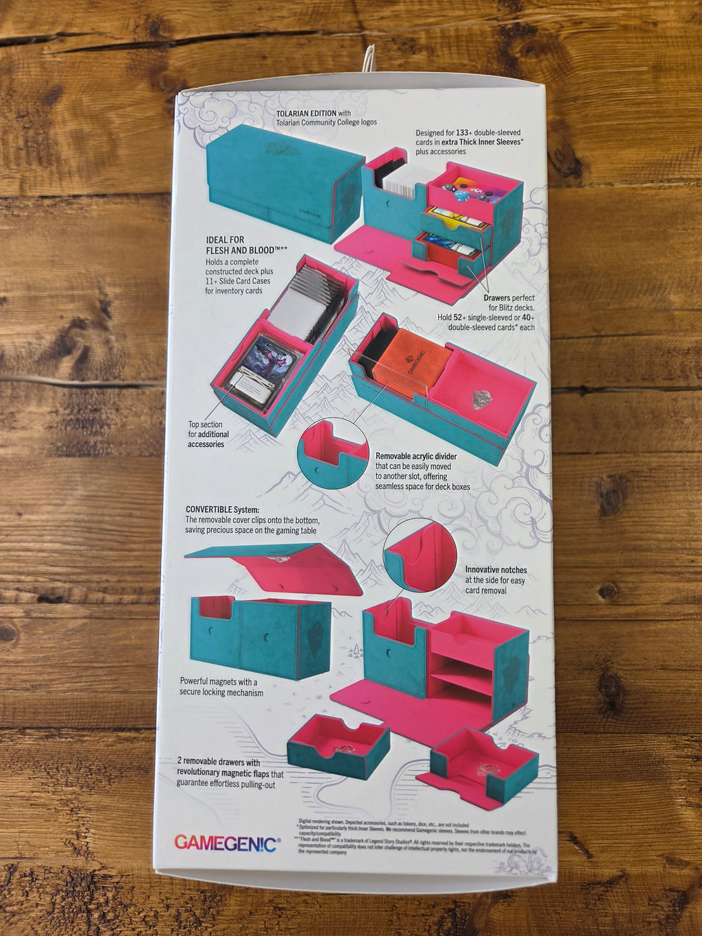 The Academic 133 Xl deck box