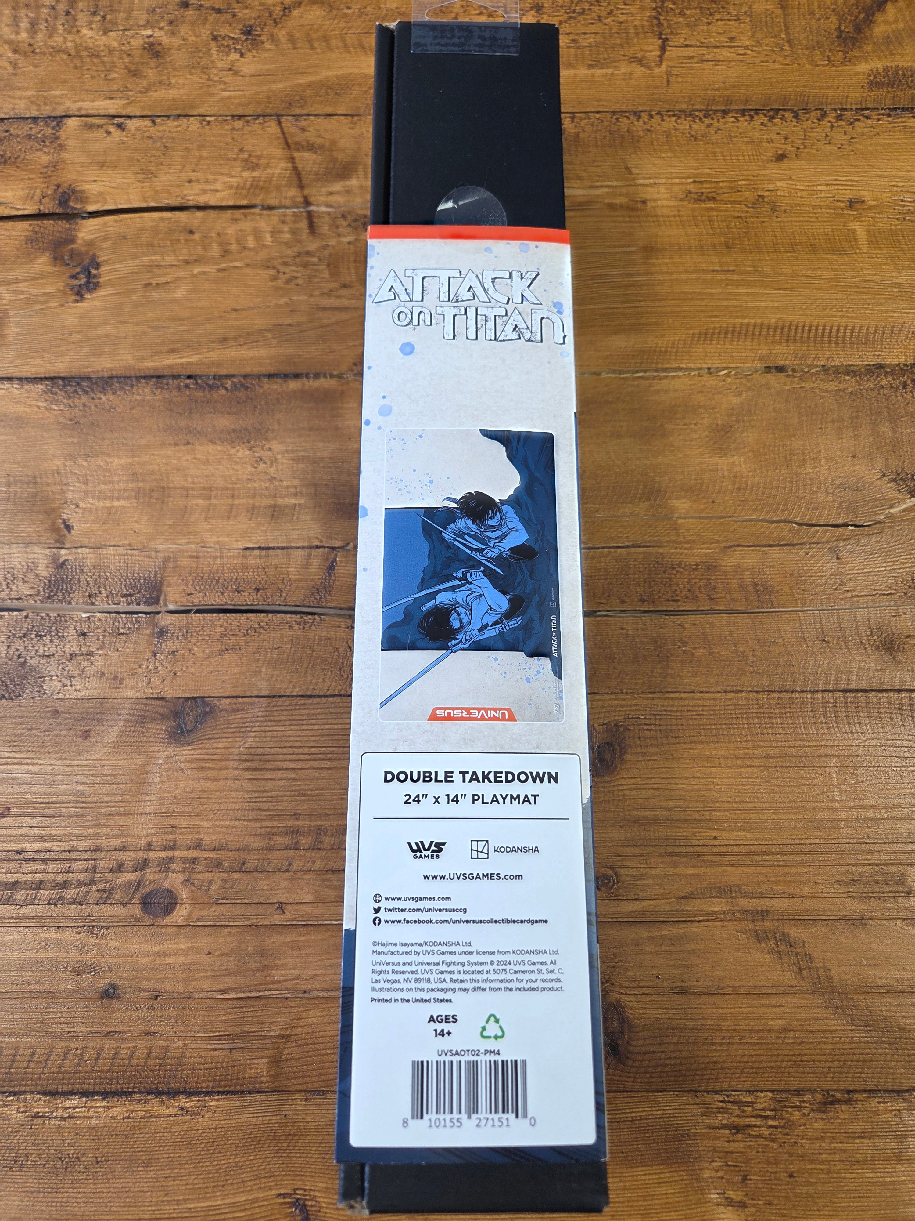 Playmat universus Attack on Titan