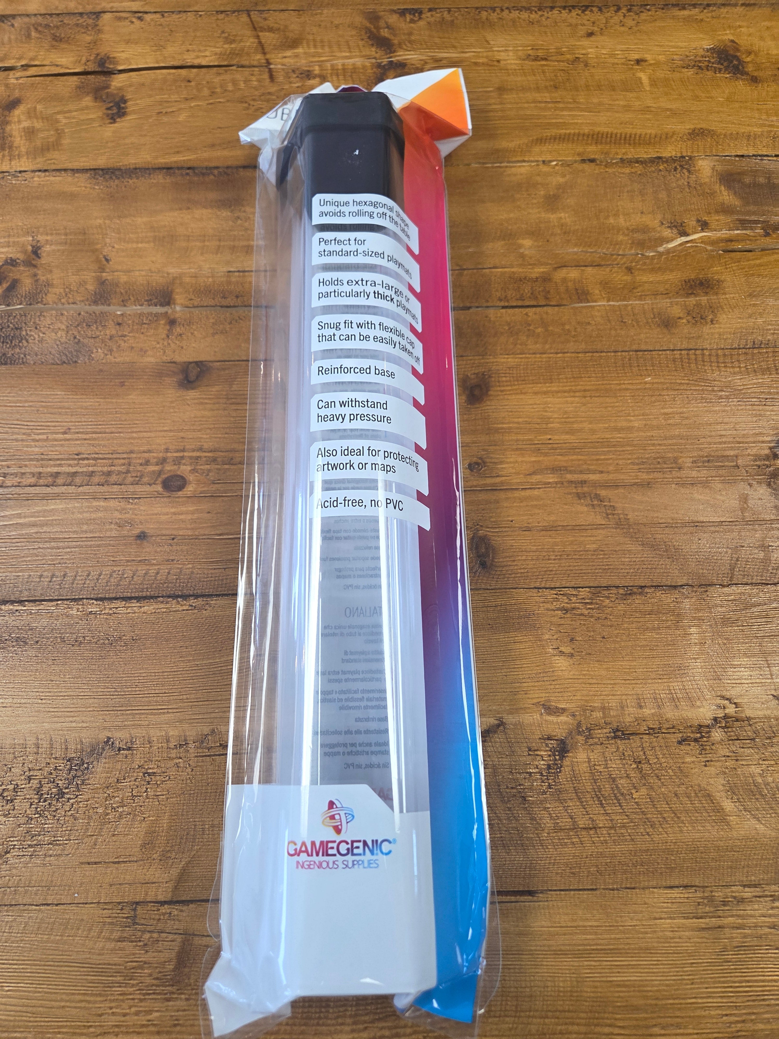 Platmat tube white/ Black