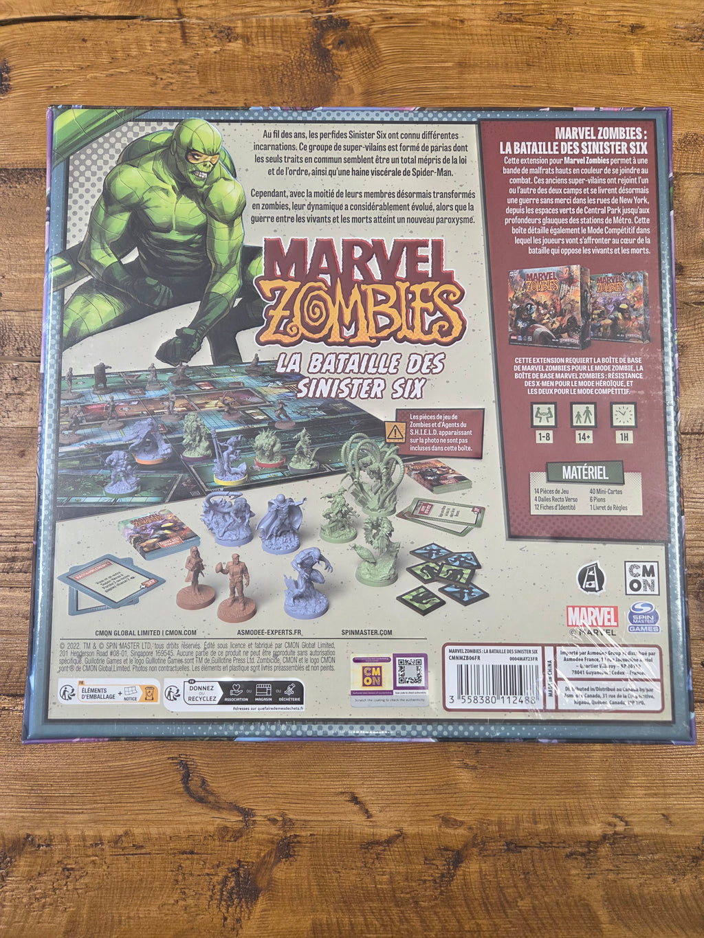 Zombicide marvel zombies Fr