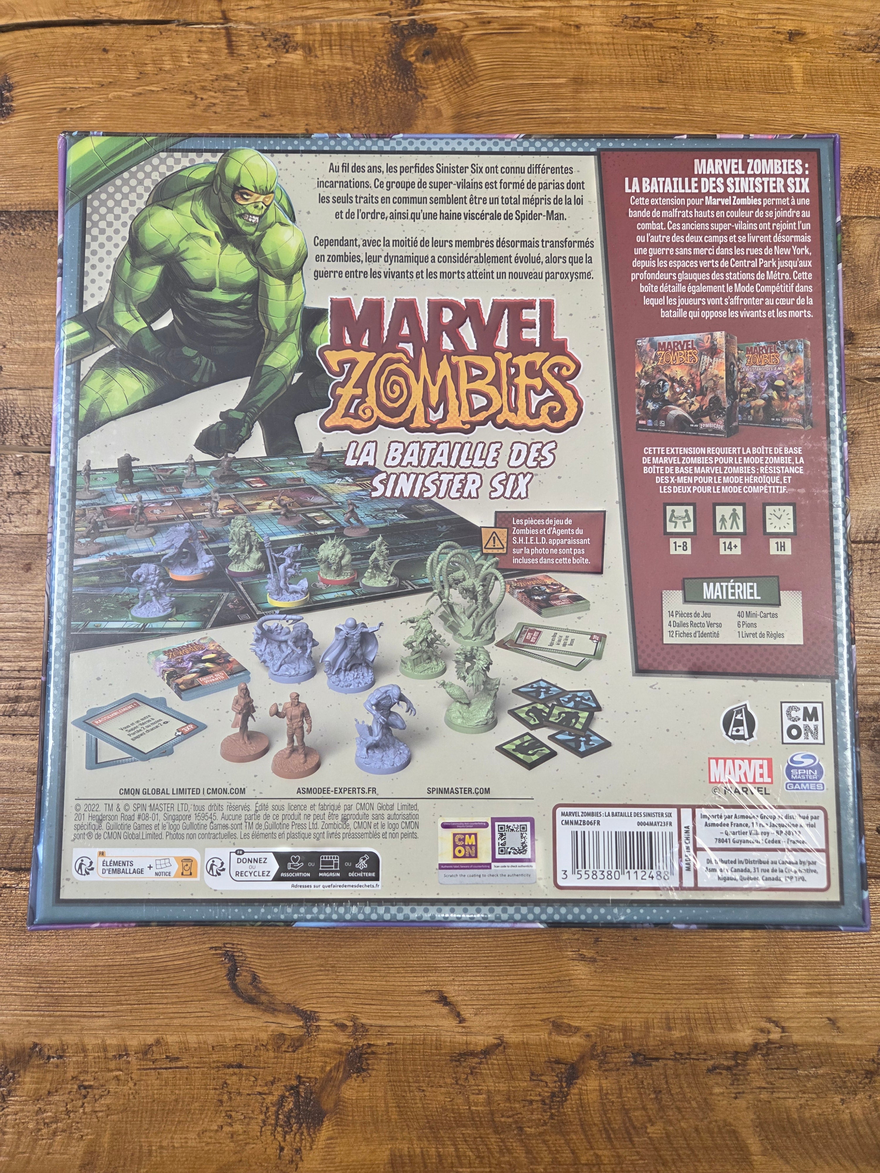 Zombicide marvel zombies Fr