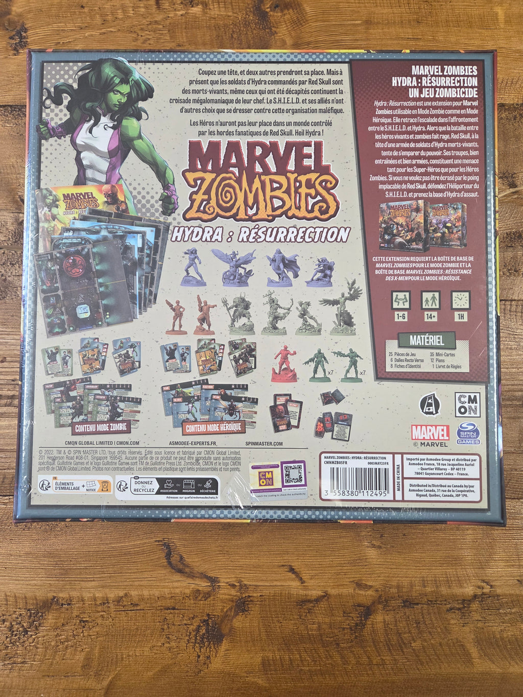 Zombicide zombies Fr hydra