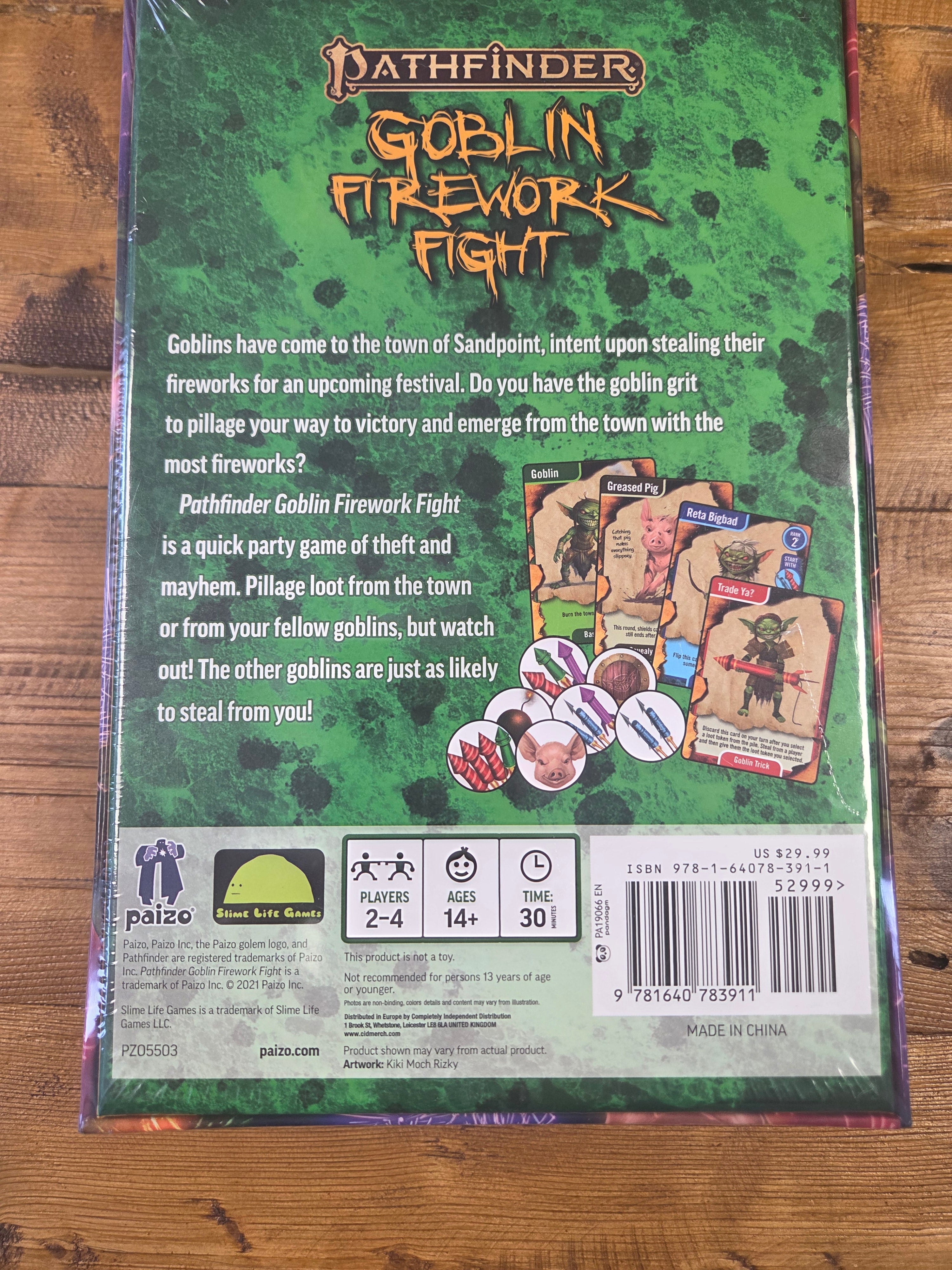 Pathfinder Goblin Firework Fight