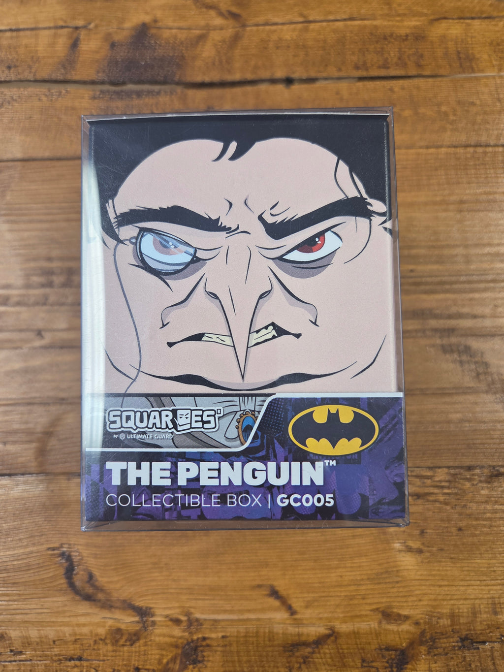 Squaroes the penguin deck box