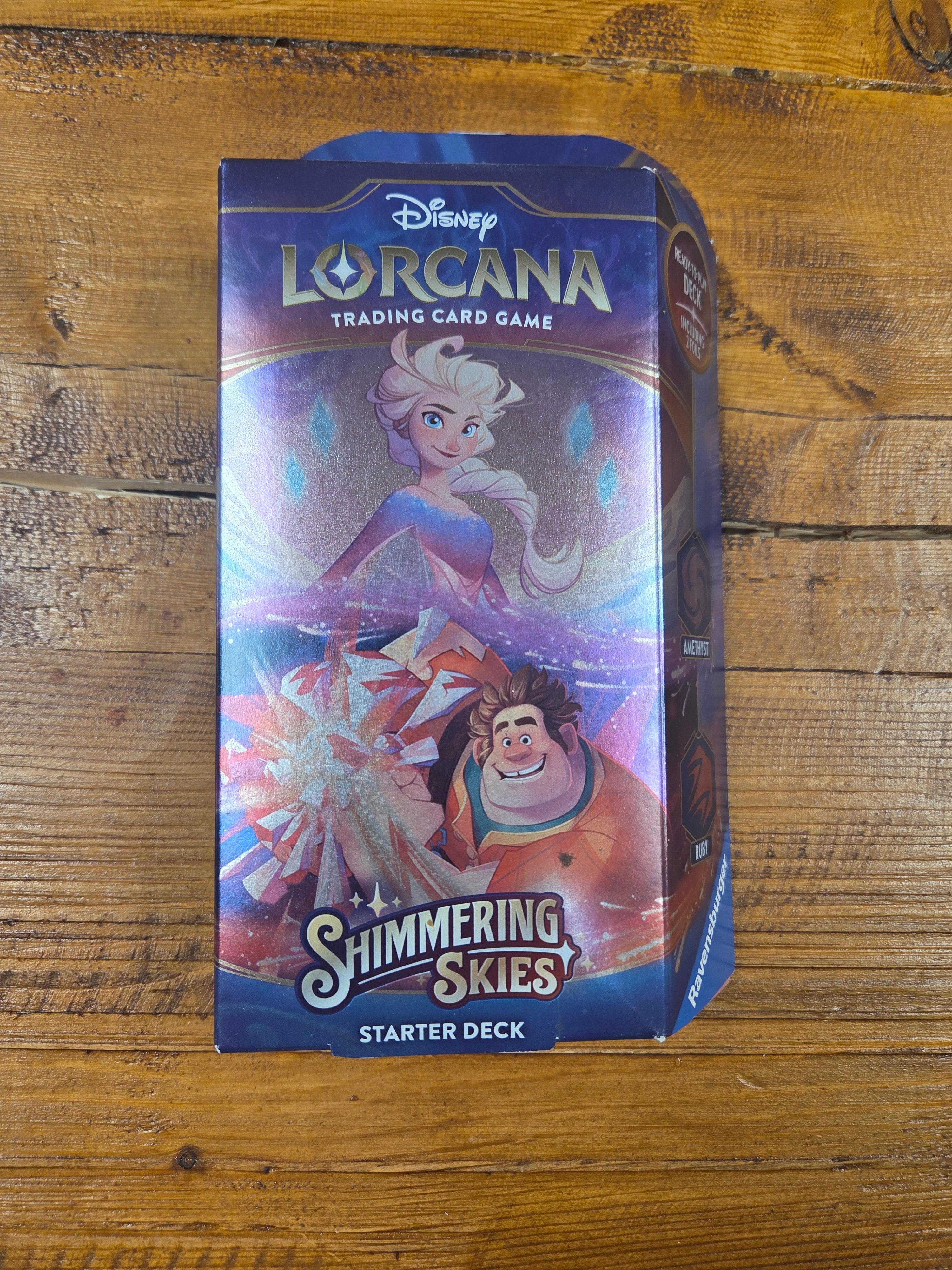 Shimmering skies Amethsy/Ruby