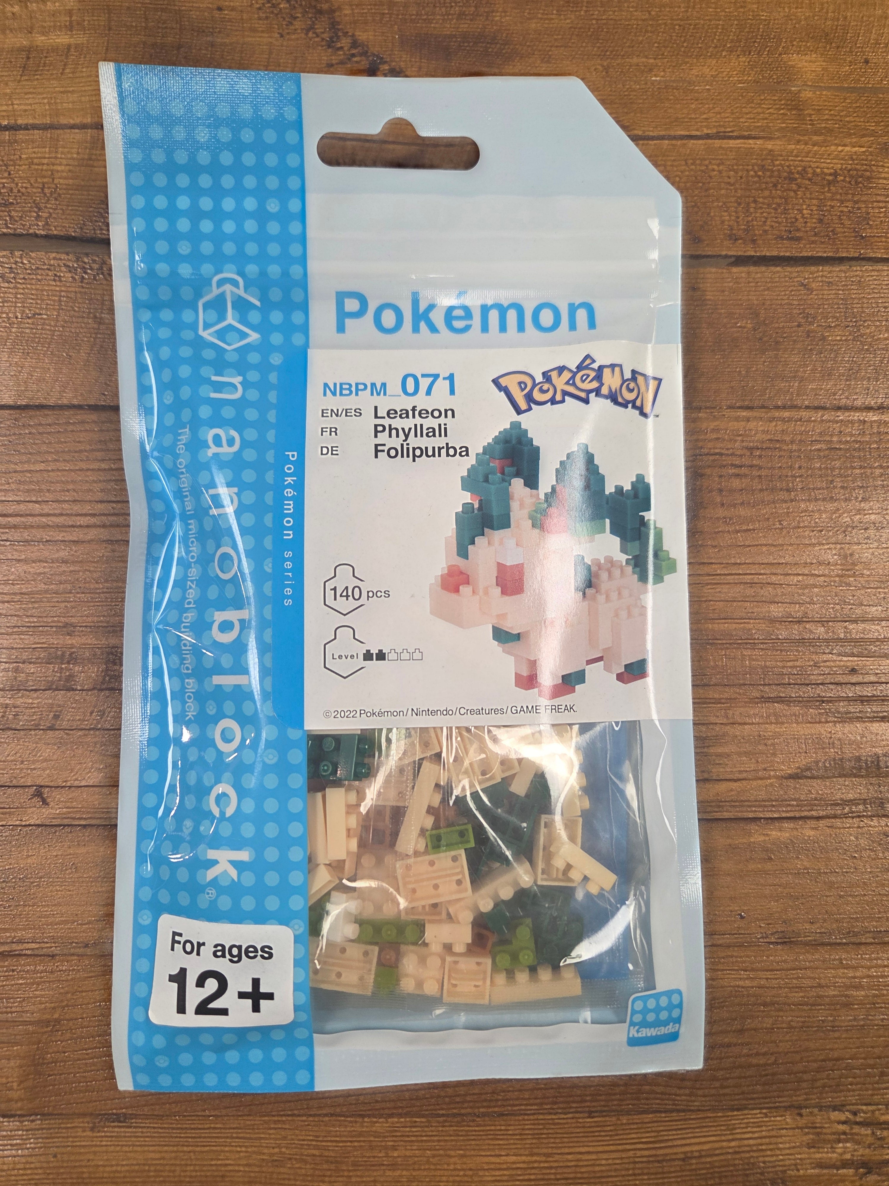 Nanoblock Pokemon Leafeon