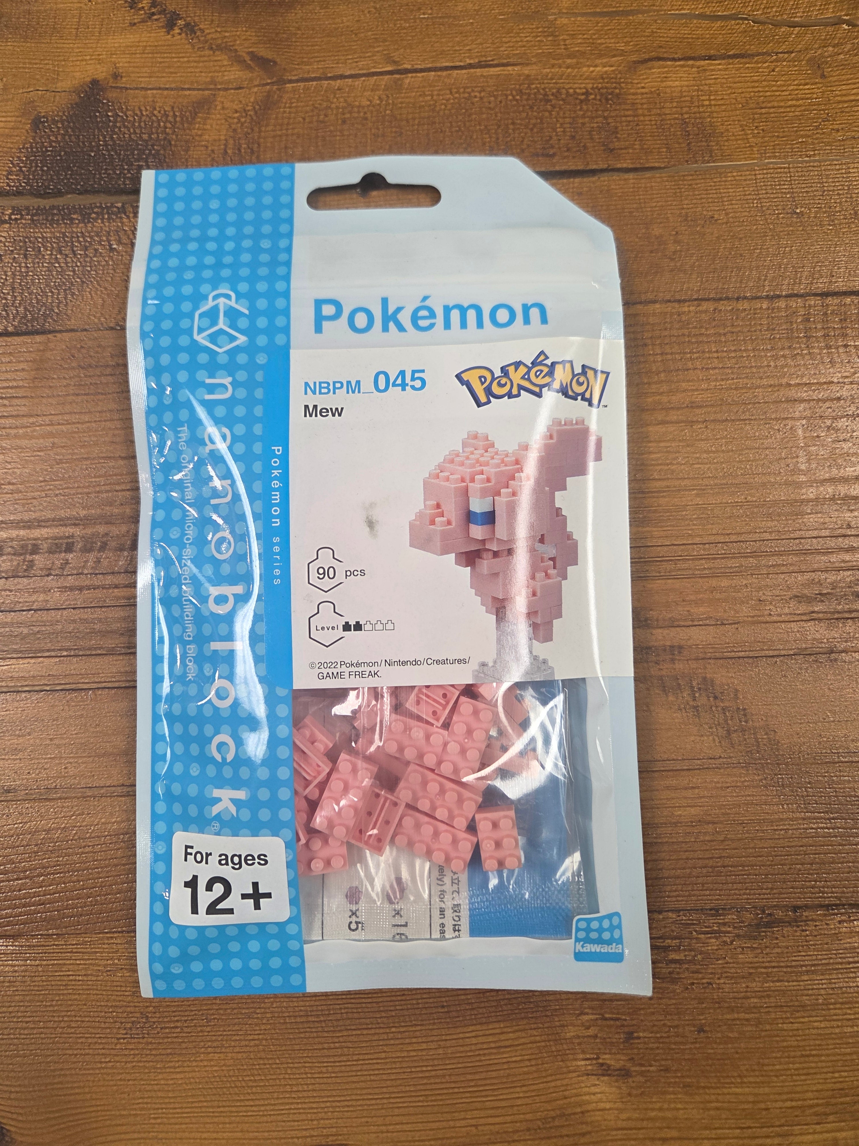 Nanoblock pokemon Mew