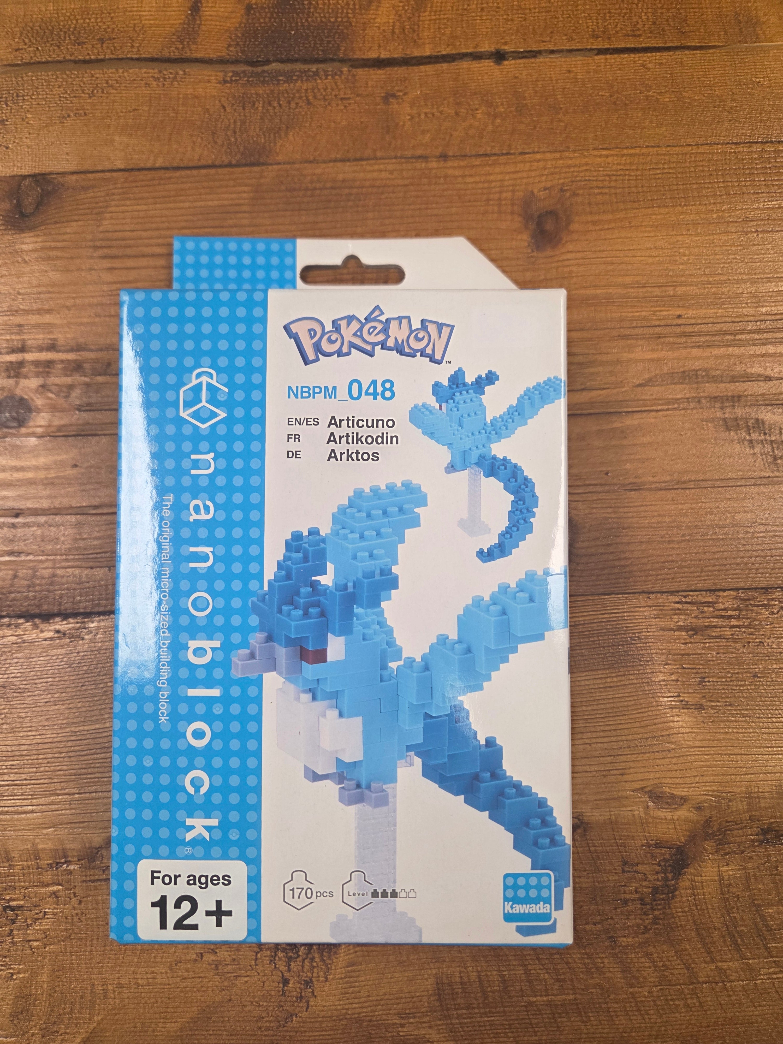 Nanoblock pokemon Articuno