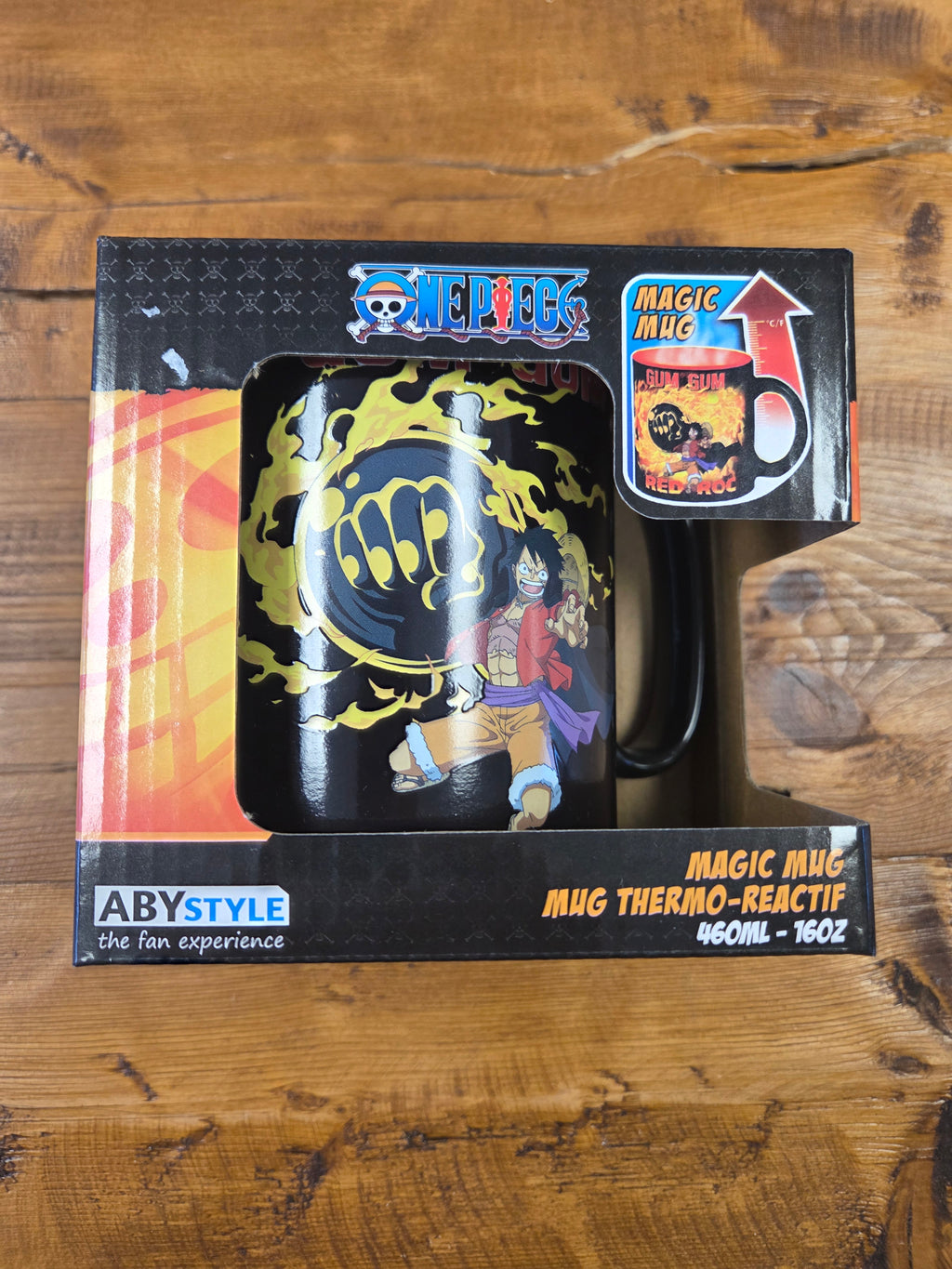 One Piece Magic mug luffy/barbe noir