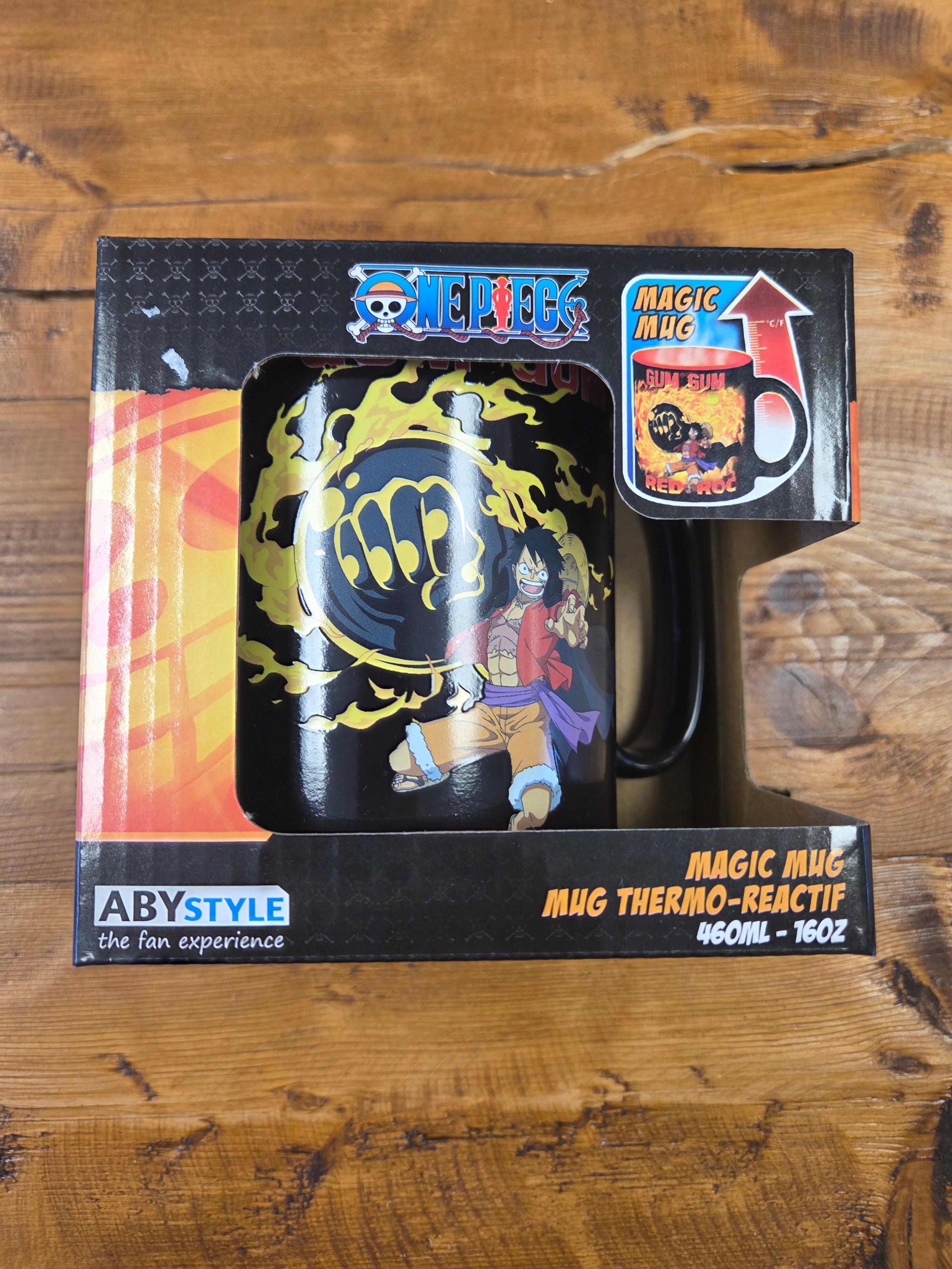 One Piece Magic mug luffy/barbe noir