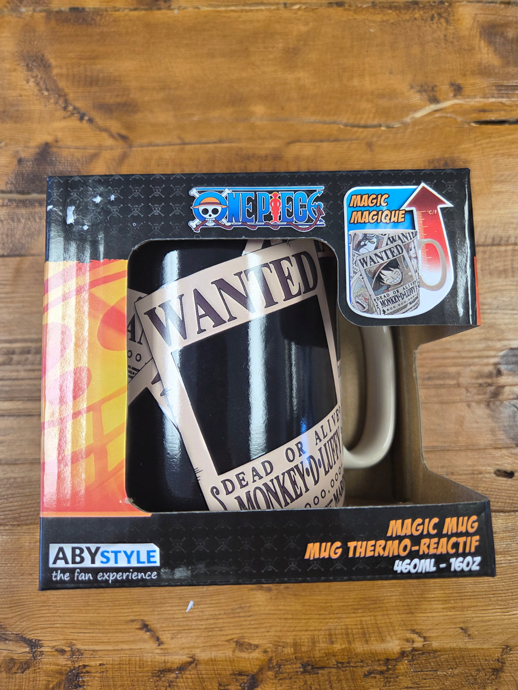 One Piece Magic Mug Wanted Luffy