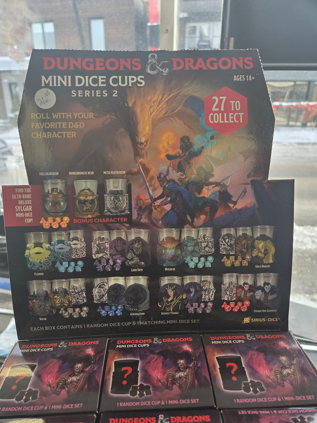 Mini dice Cups