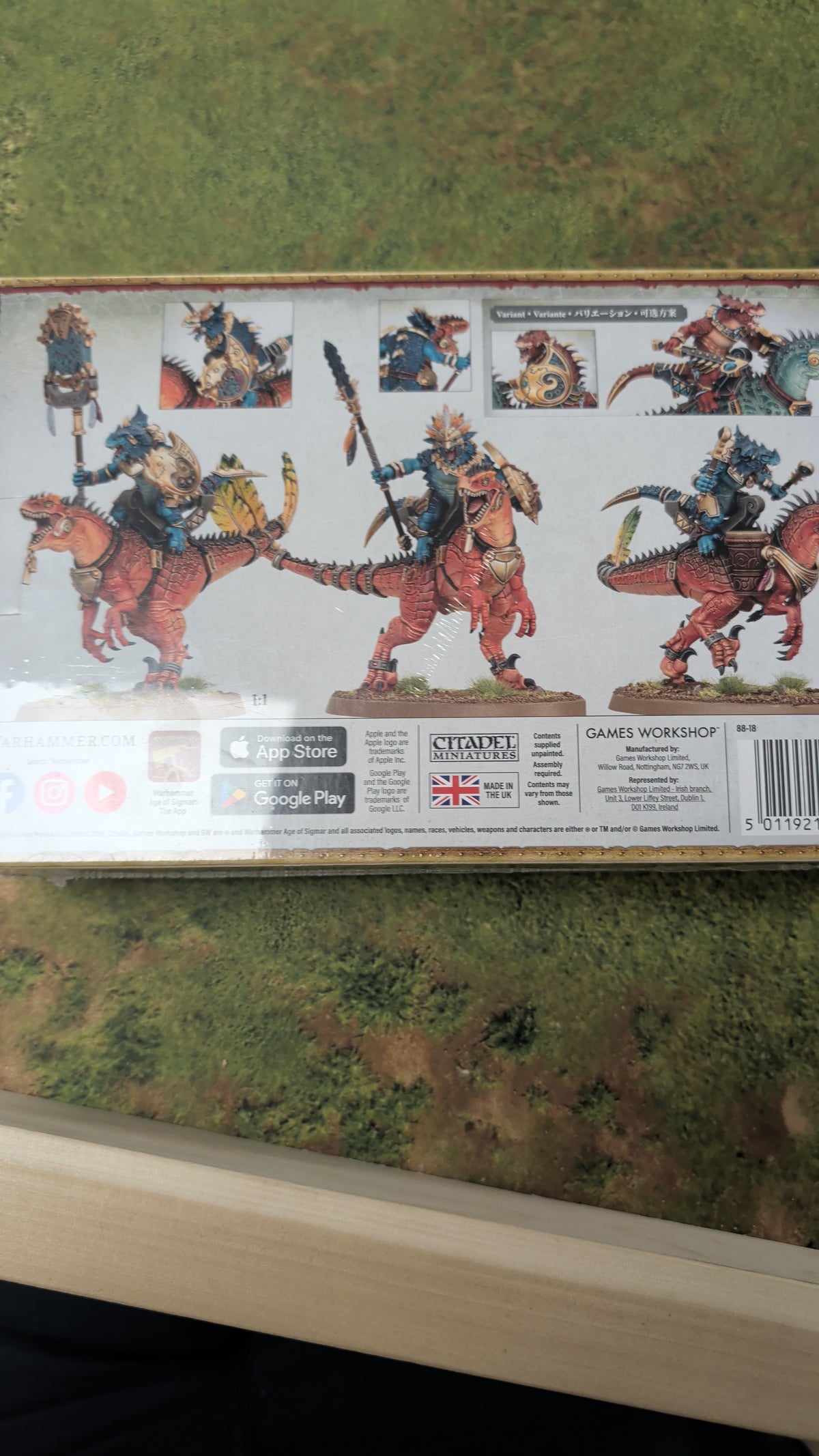 Seraphon - Aggradon lancers