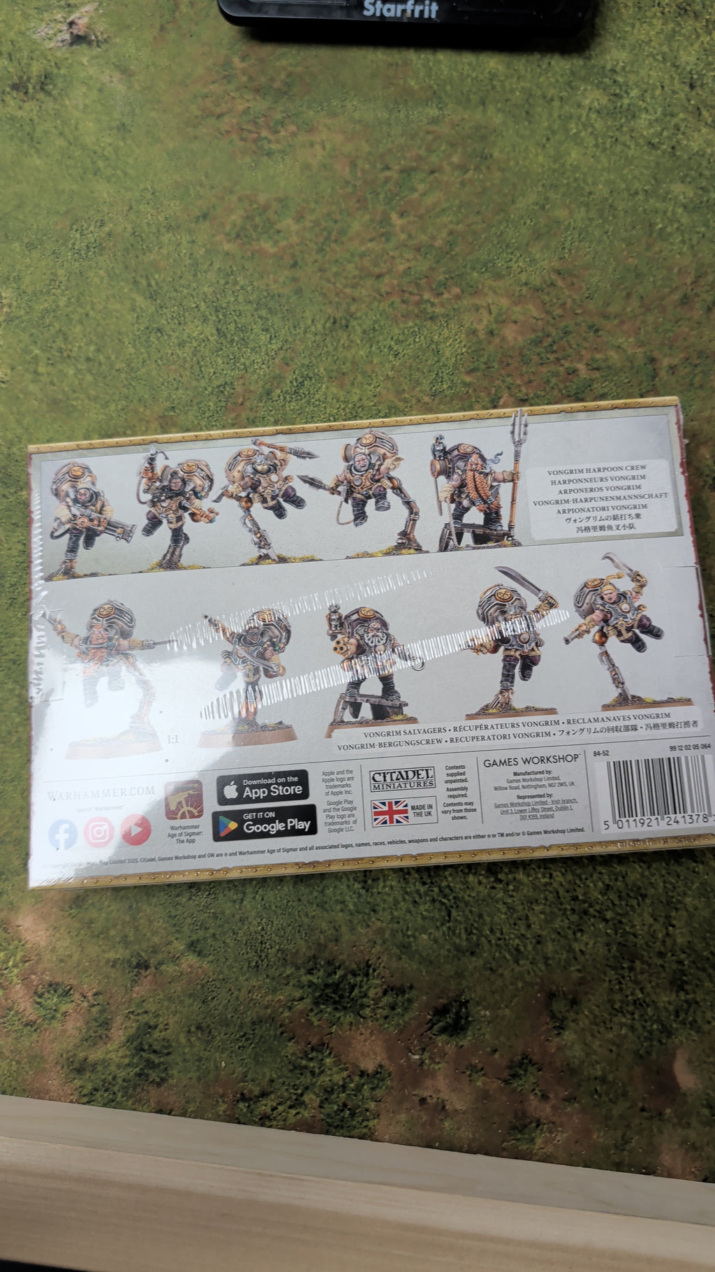 Kharadron overlords - Vongrim harpoon crew