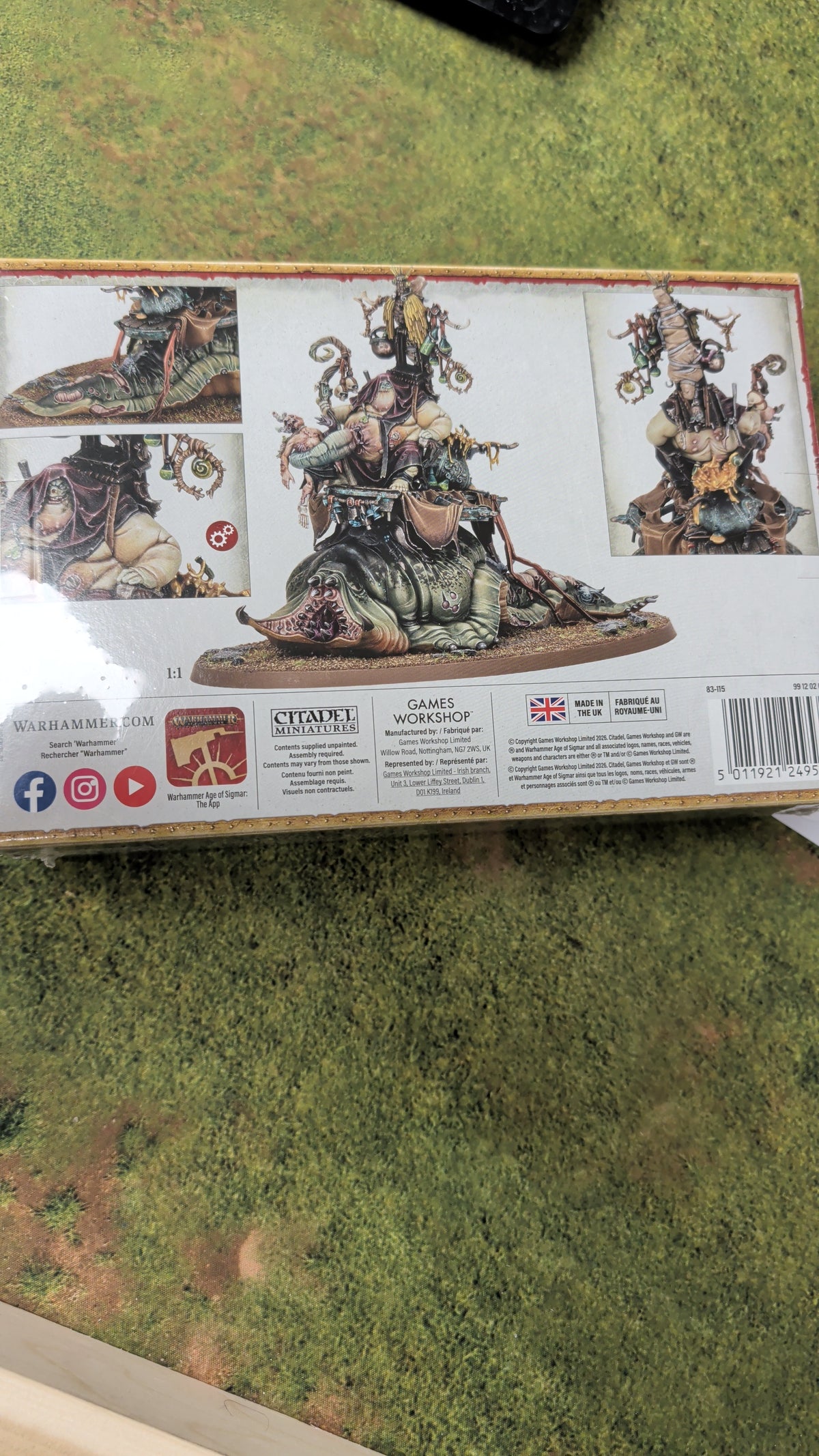 Maggotkin of nurgle - Festus the leechlord