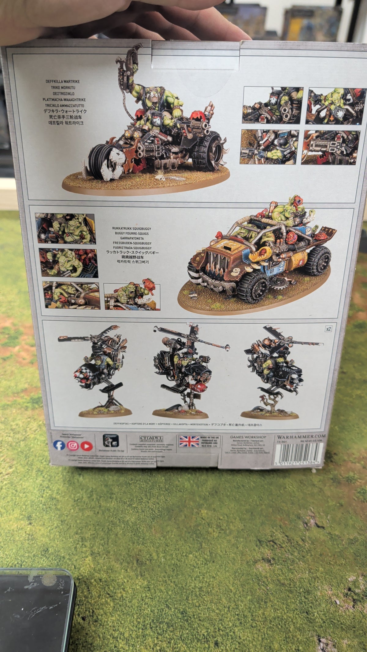 Orks : Armageddon battalion