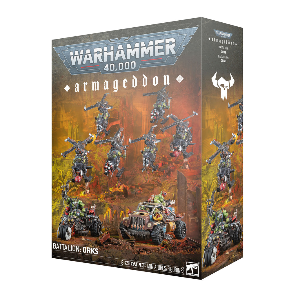 Orks : Armageddon battalion