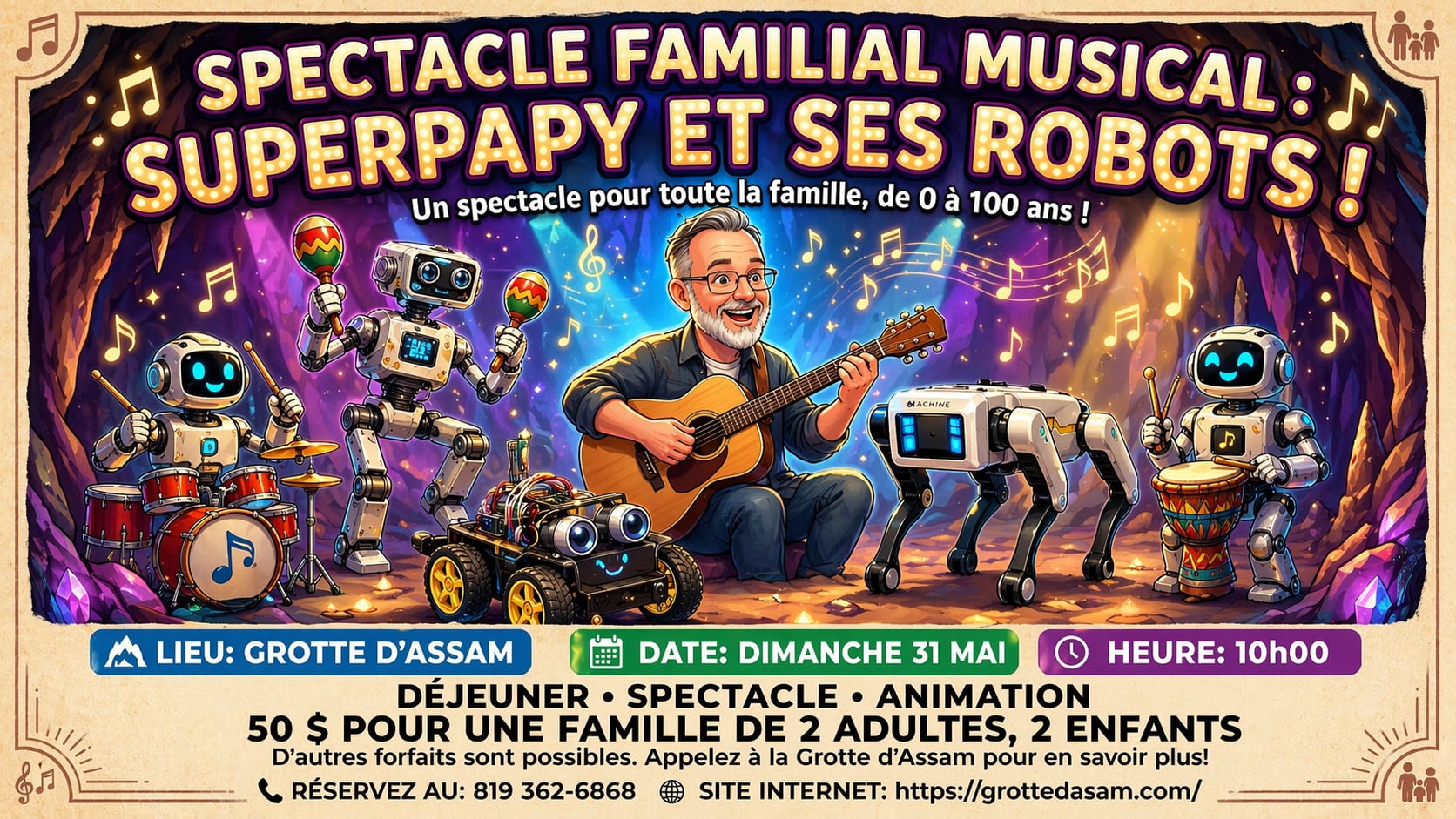 Super Papy et ses robots