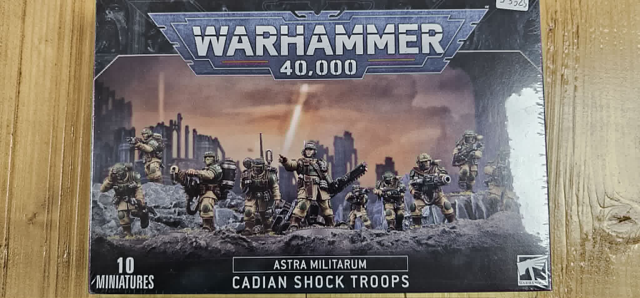 Astra militarium - Cadian shock troops