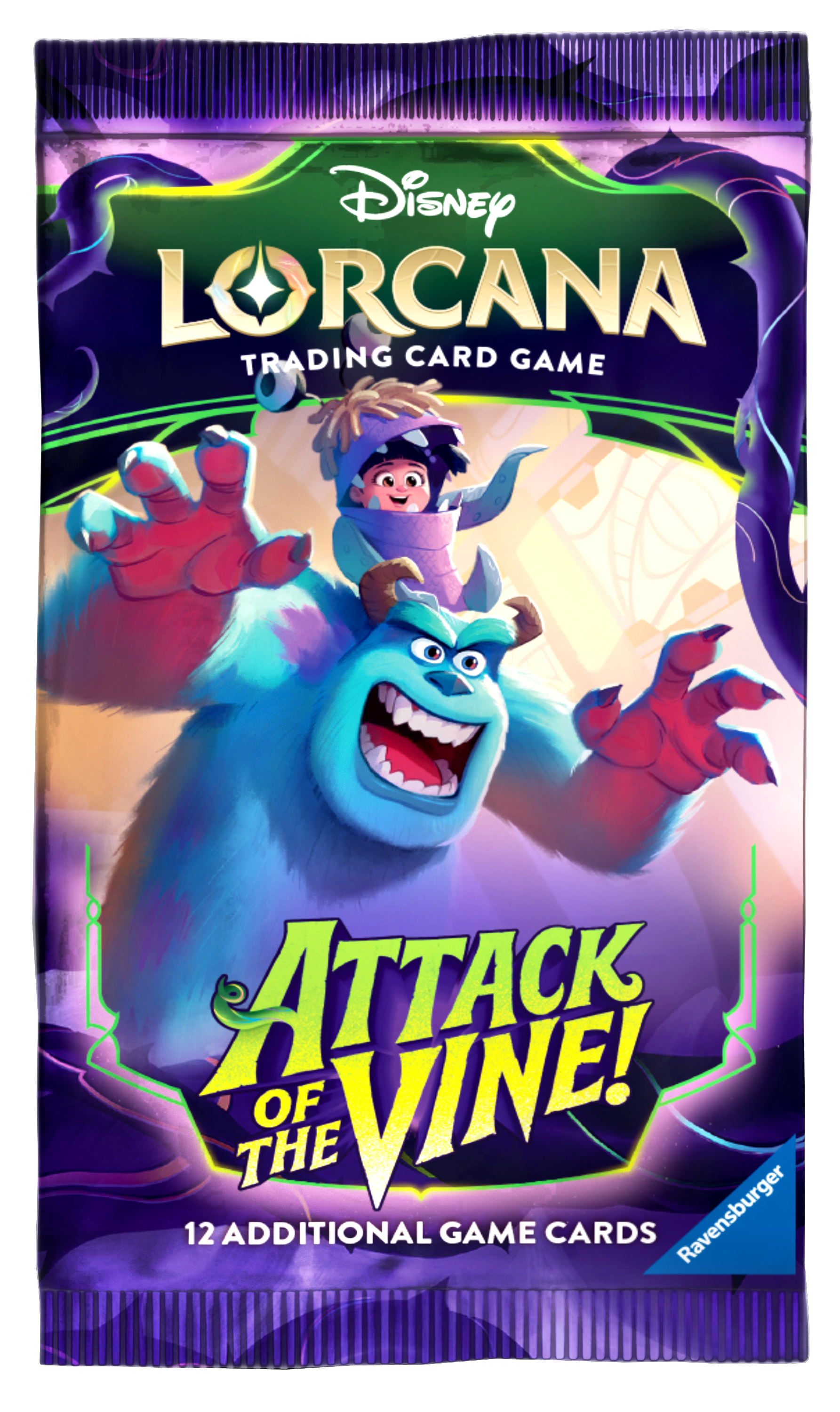 RAVENSBURGER DISNEY LORCANA SET 13 ATTACK OF THE VINE! BOOSTER (12/24/4)