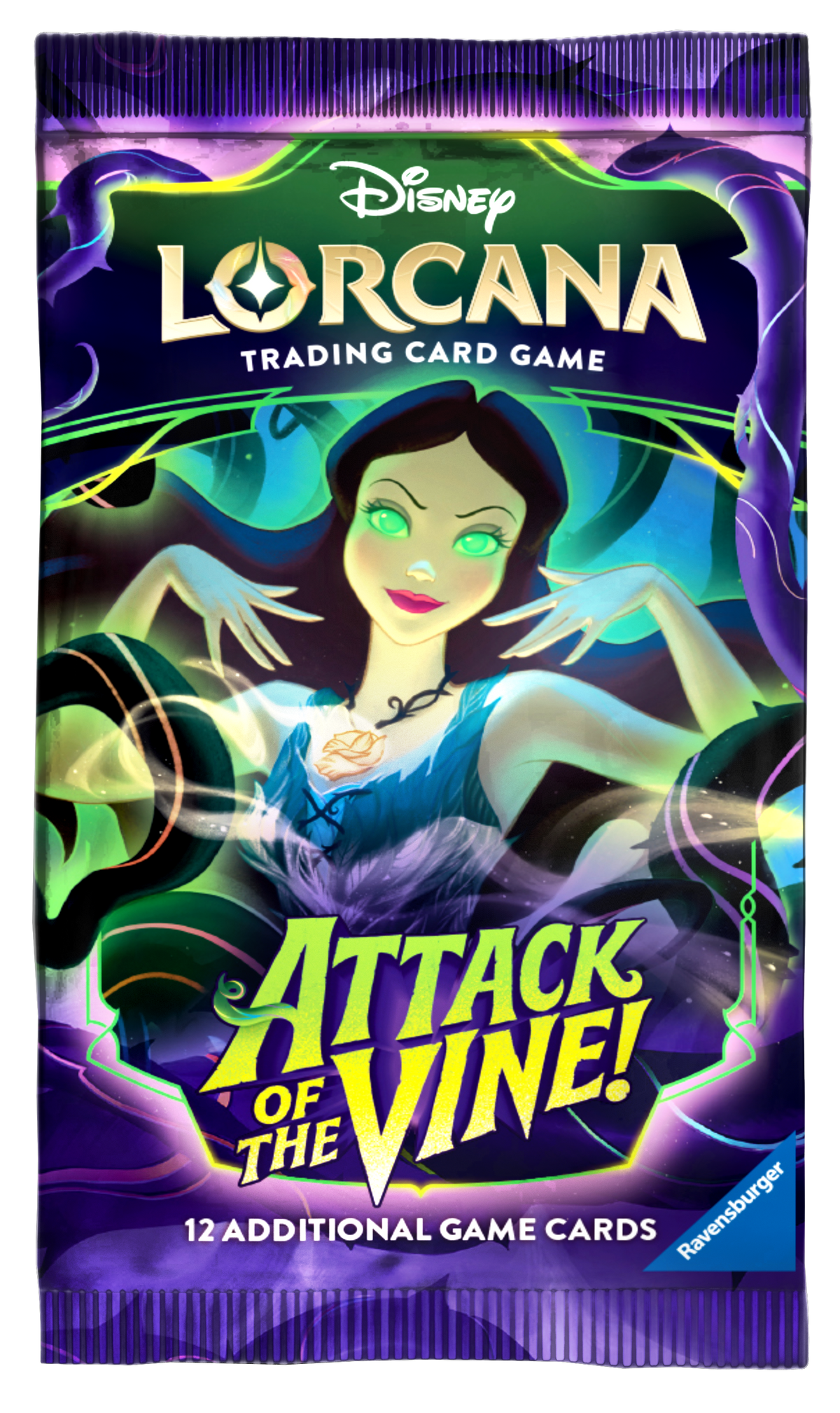 RAVENSBURGER DISNEY LORCANA SET 13 ATTACK OF THE VINE! BOOSTER (12 RAVENSBURGER DISNEY LORCANA SET 13 ATTACK OF THE VINE! BOOSTER (12