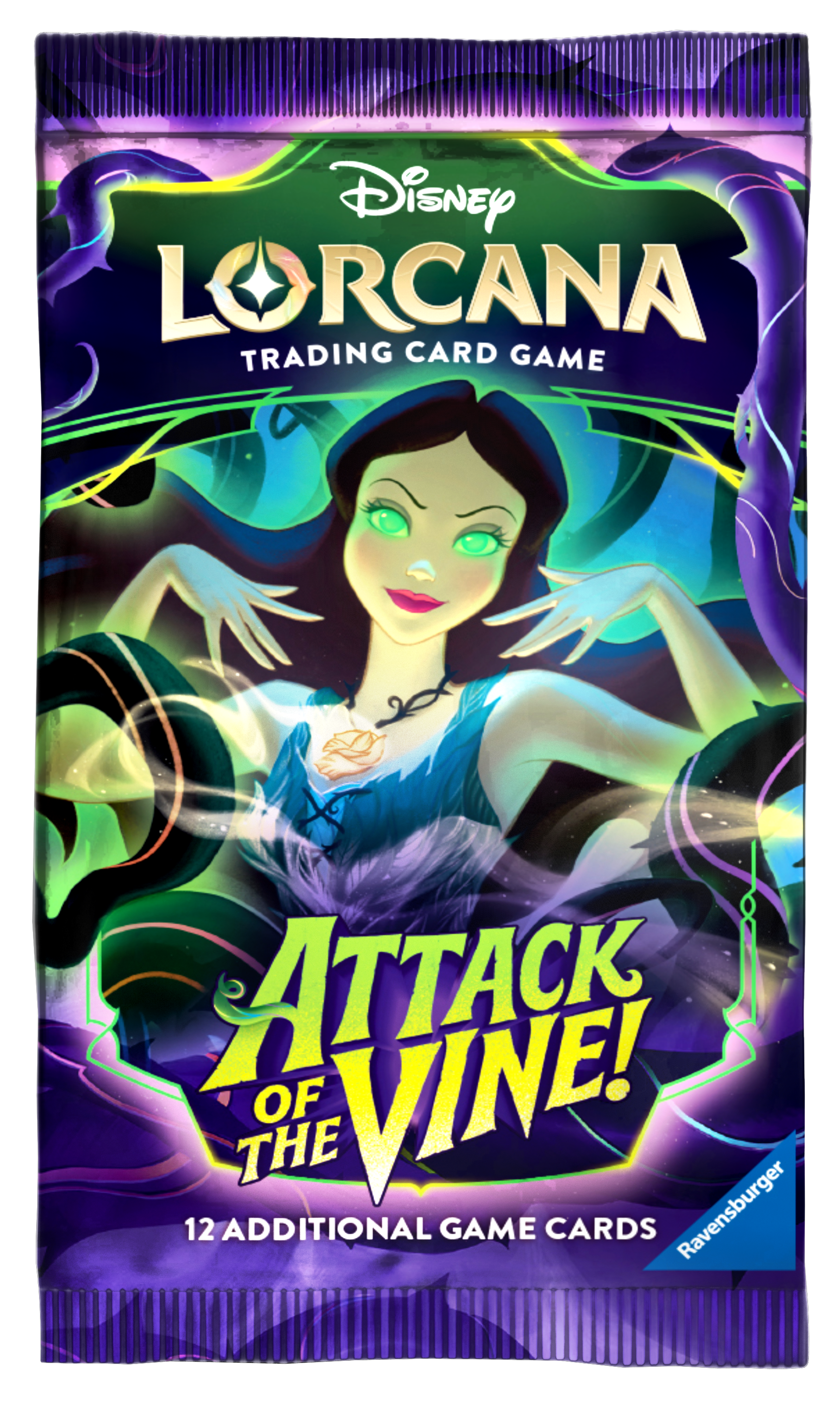 RAVENSBURGER DISNEY LORCANA SET 13 ATTACK OF THE VINE! BOOSTER (12/24/4)