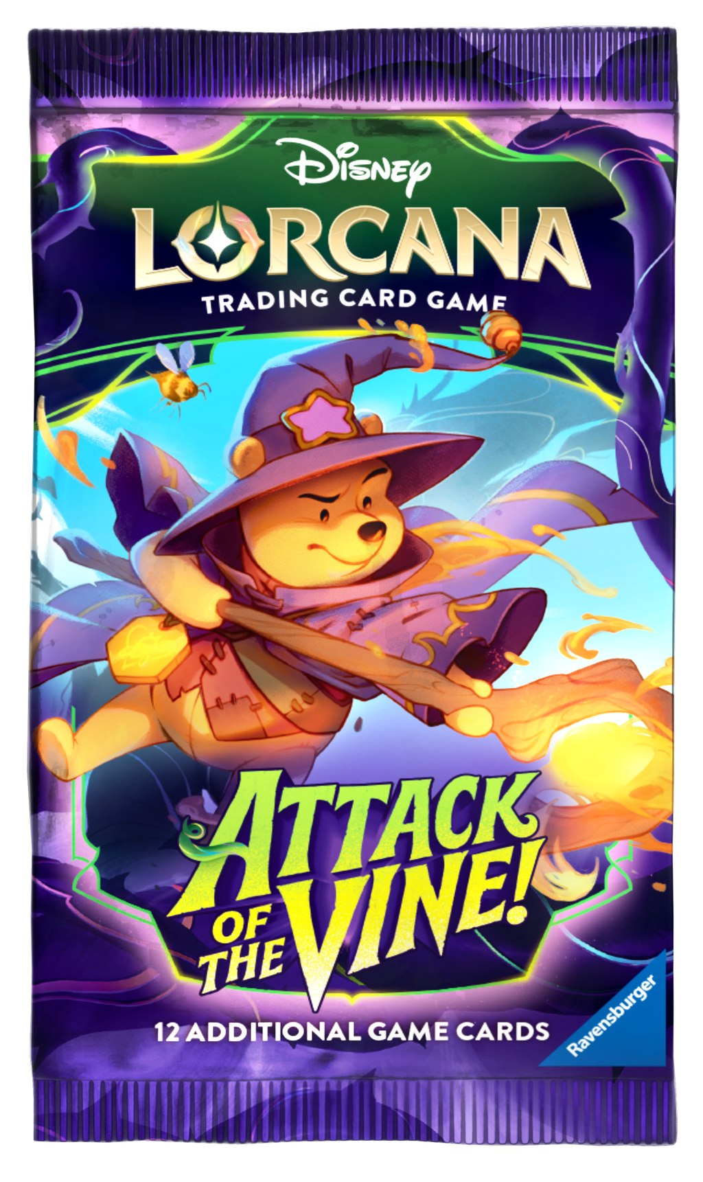 RAVENSBURGER DISNEY LORCANA SET 13 ATTACK OF THE VINE! BOOSTER (12/24/4)