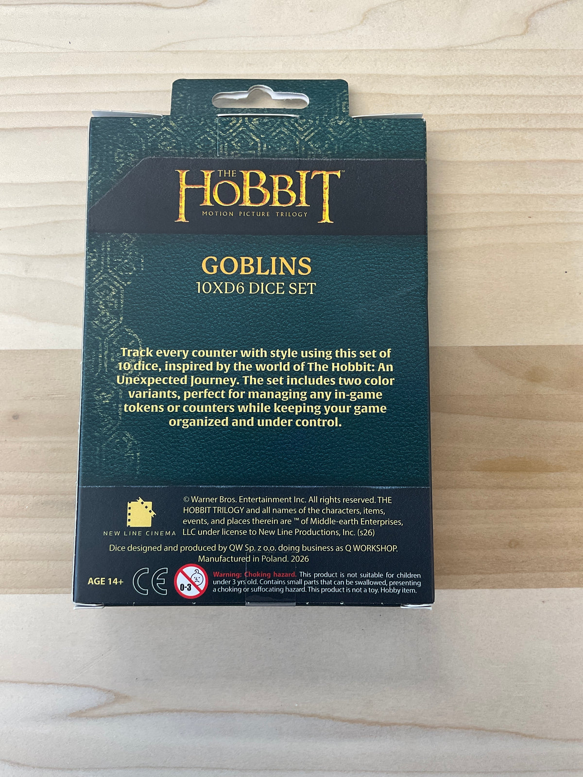 The Hobbit Gobelins délice set counter