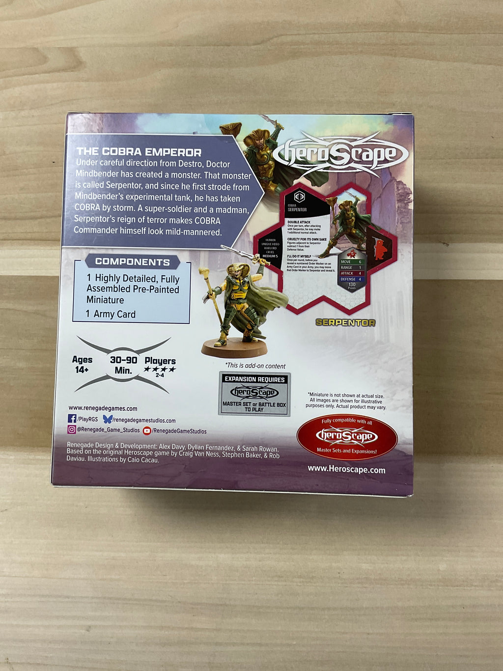 HeroScape   Gijoe   Serpentar