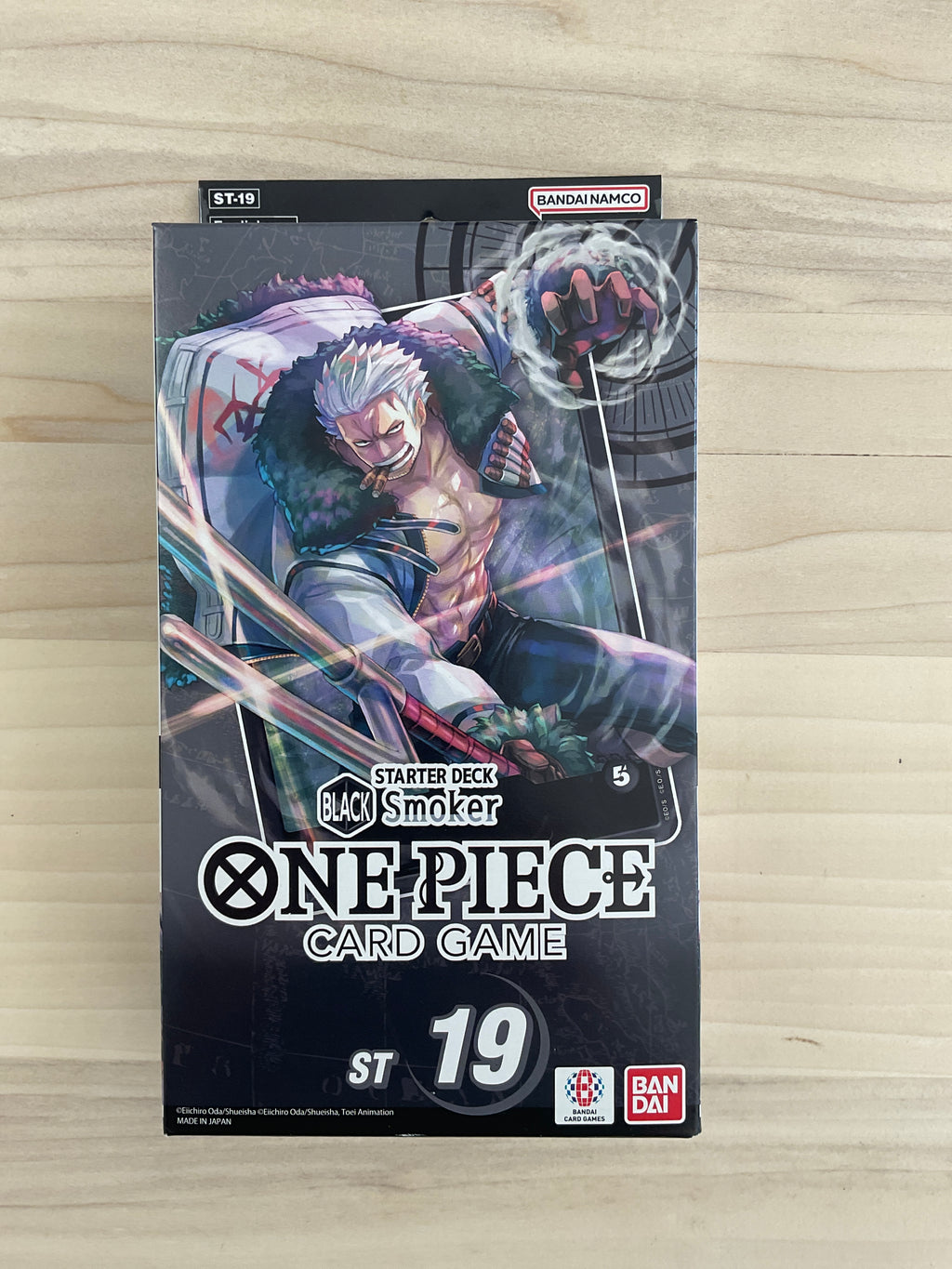 Bandai One Piece starter deck st19  Smoker Black