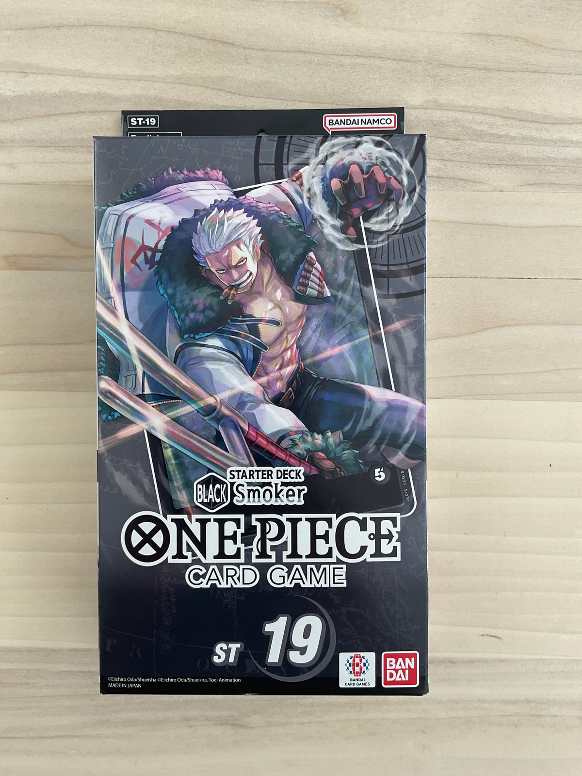 Bandai One Piece starter deck st19  Smoker Black