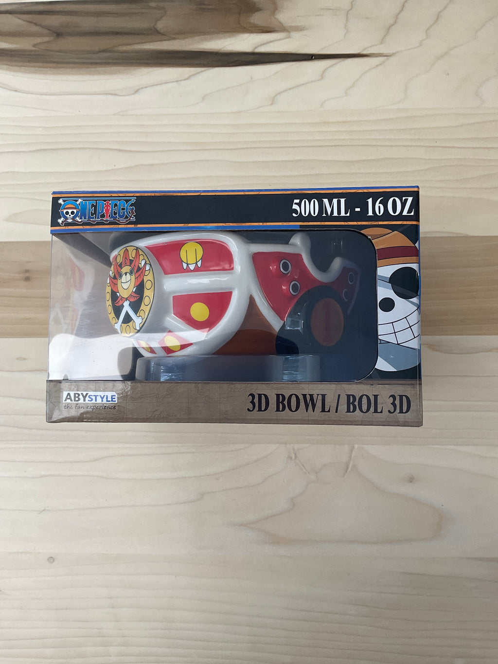 One piece 500 ml 3D bowl