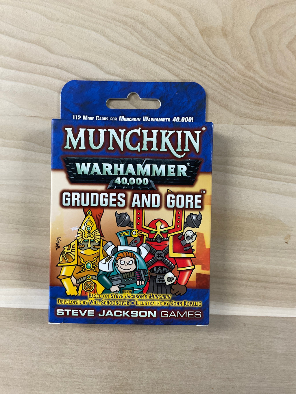 Munchkin 40k grudges and gore
