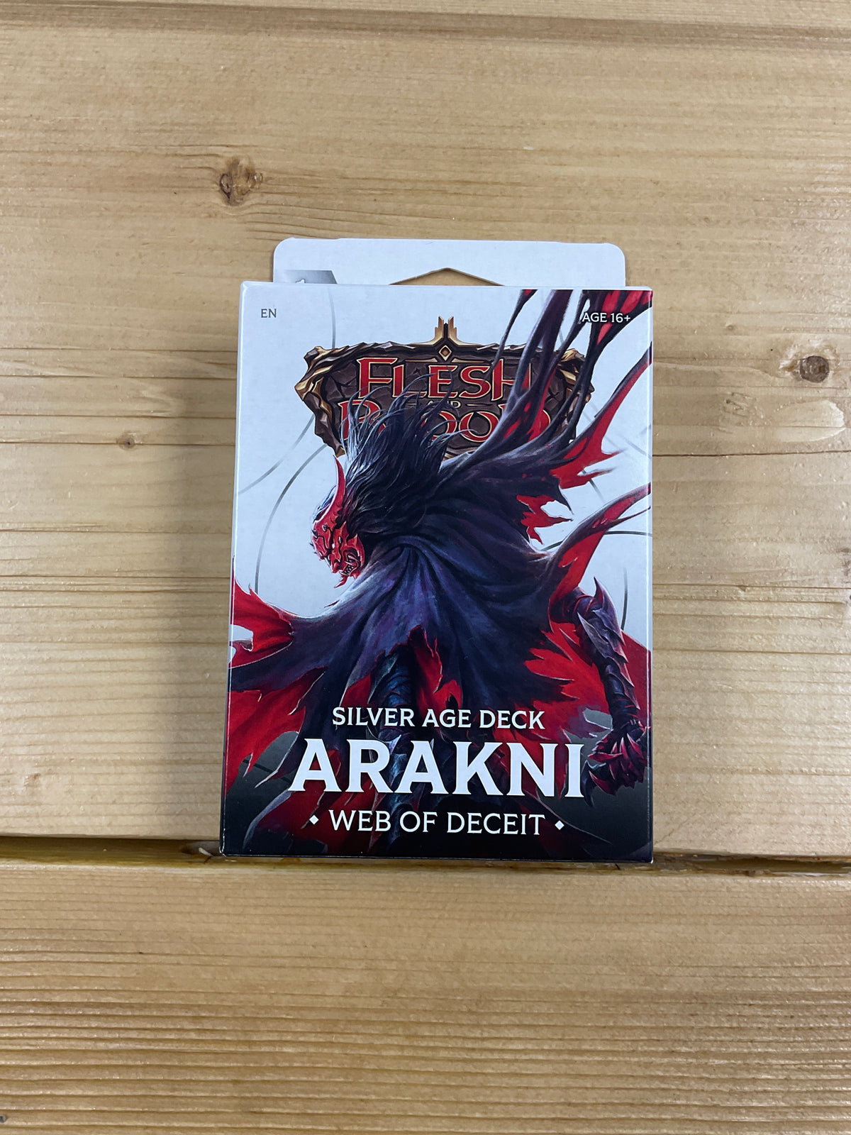 Flesh and Blood silver âge deck.  Arakni