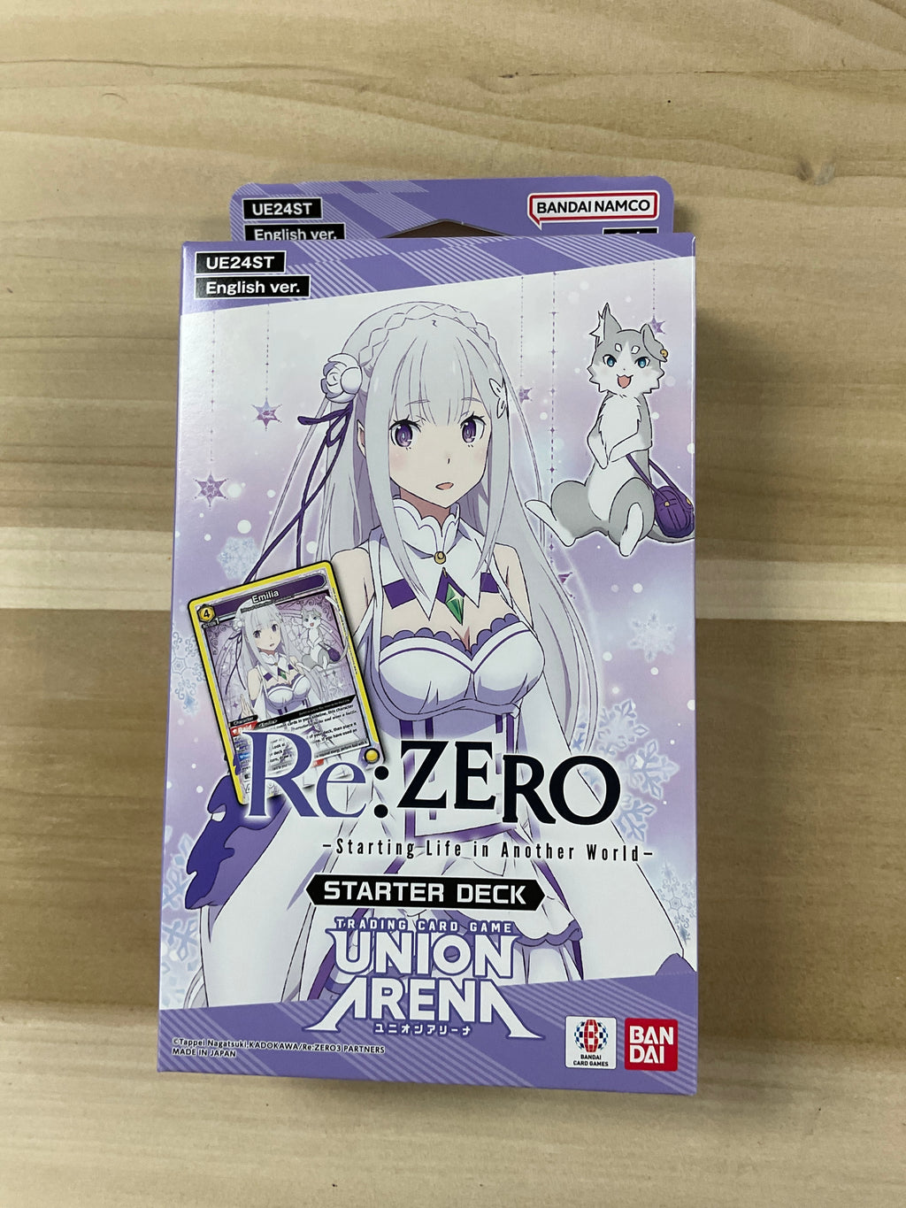 Bandai   Union aréna   Rezero Starter ue24st