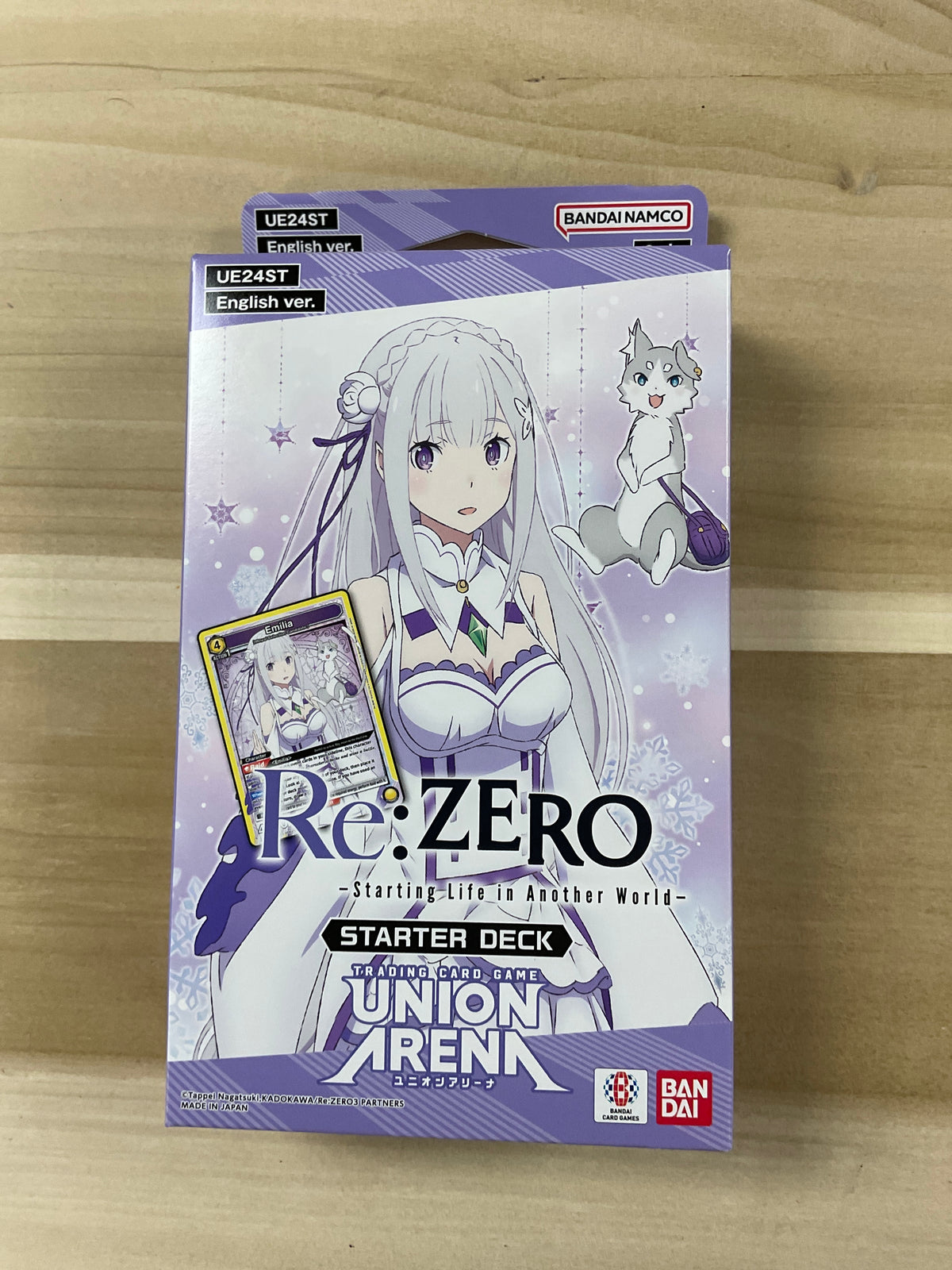 Bandai   Union aréna   Rezero Starter ue24st