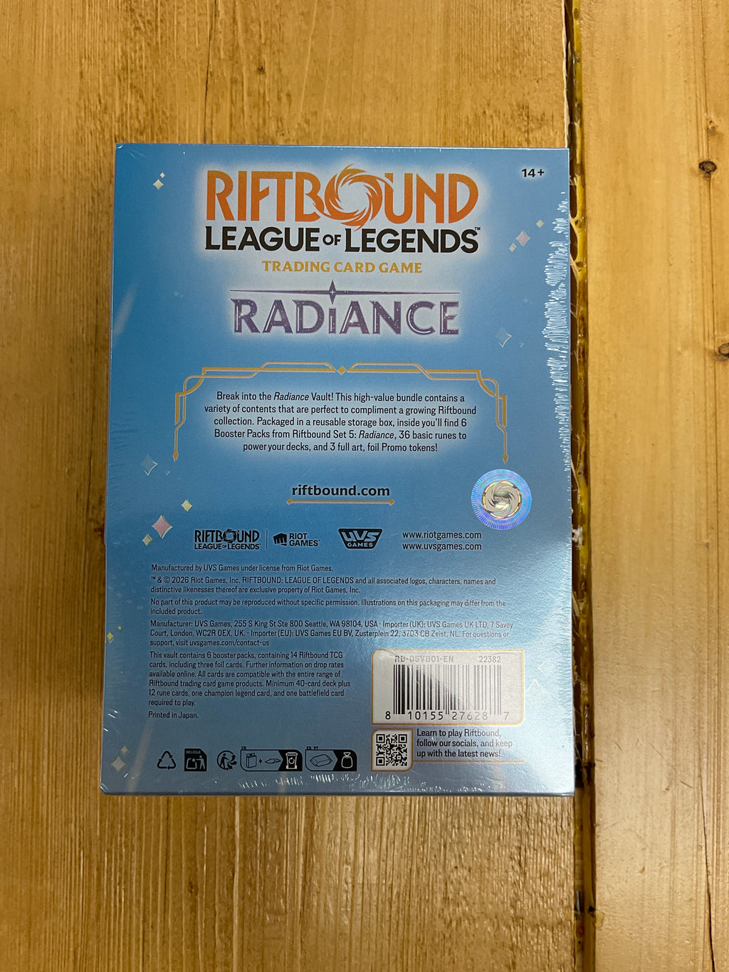 Riftbound league of legends Vault Radiance