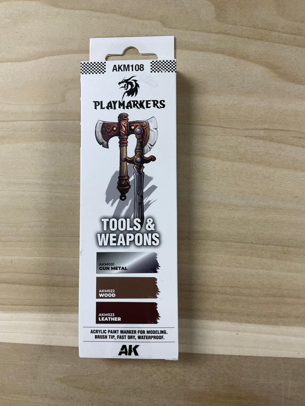 Ak. Playmarker tool & weapond