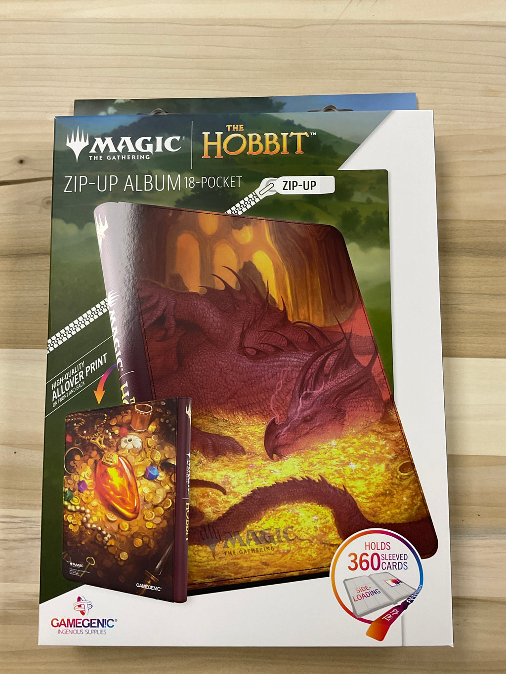 Gamegenic Mtg The Hobbit Binder red
