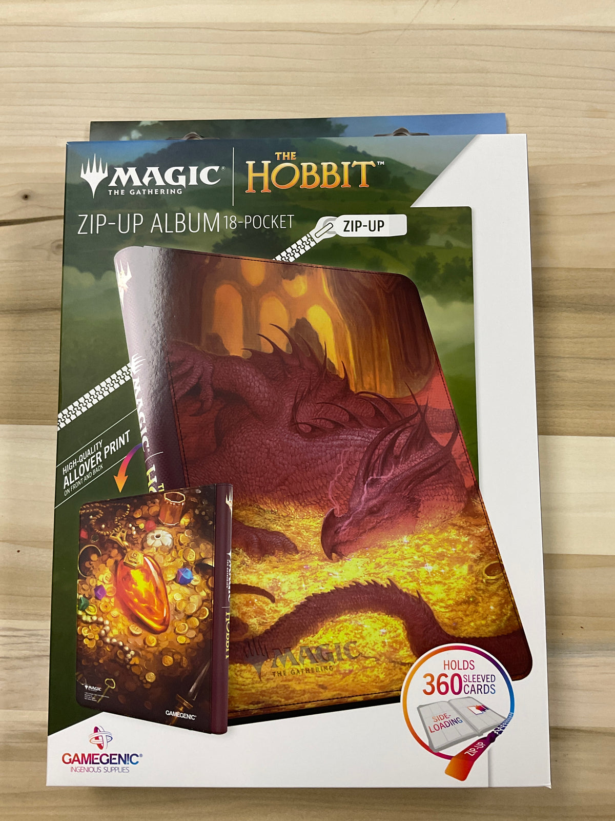 Gamegenic Mtg The Hobbit Binder red