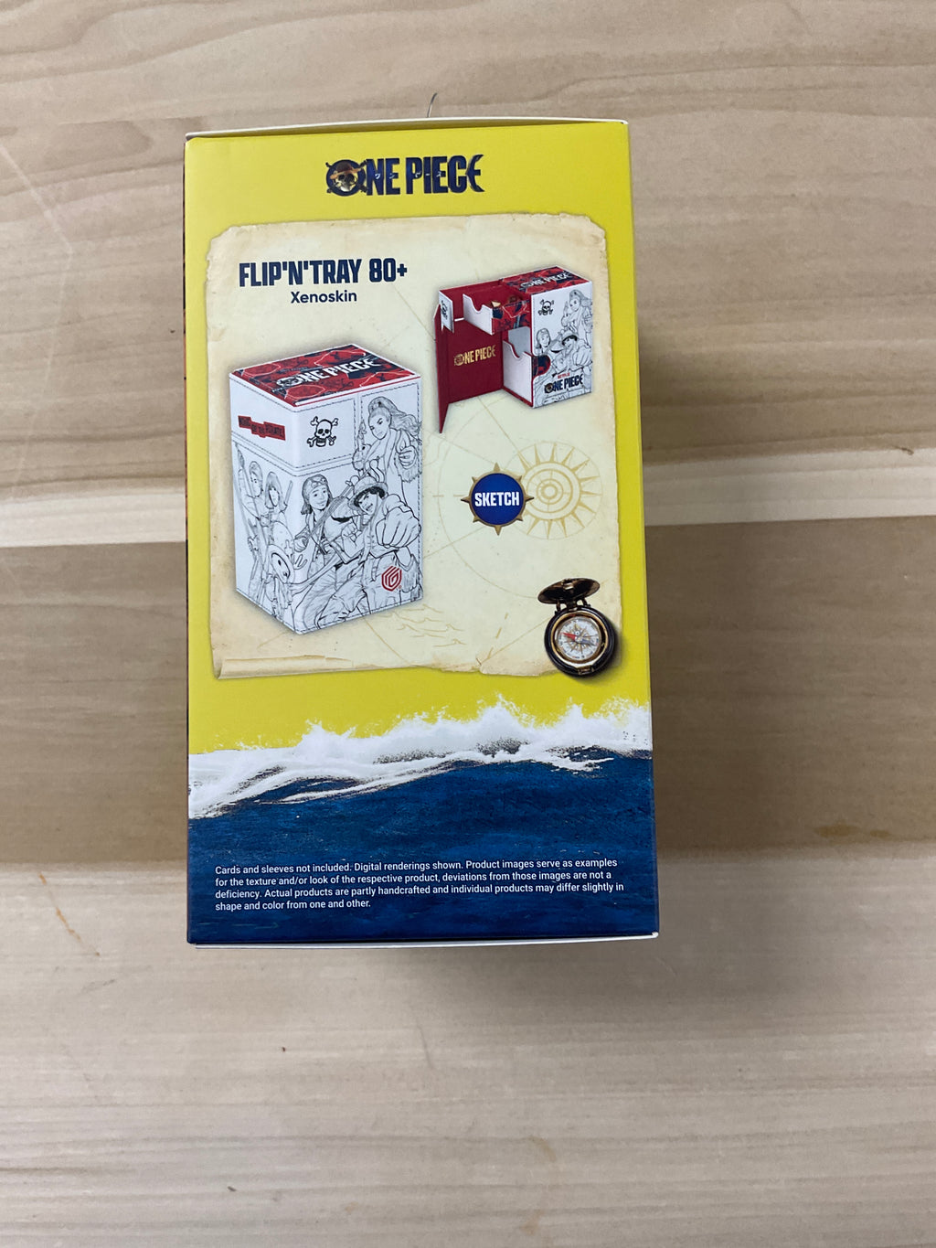 Ultimate guard deck box Flip n tray 80+ xeniskin one piece Sketch