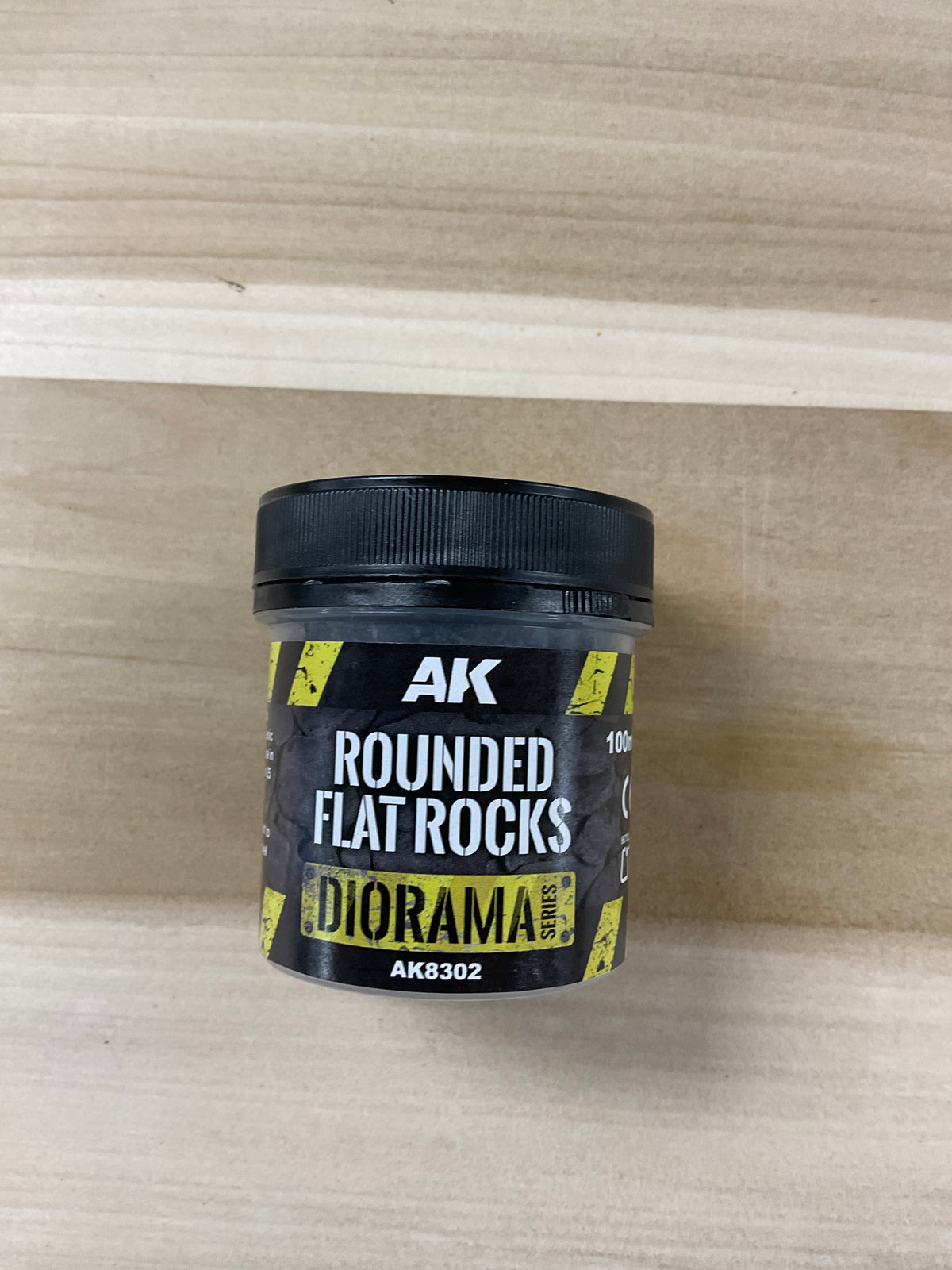 Ak. Rouded Flat rocks diorama