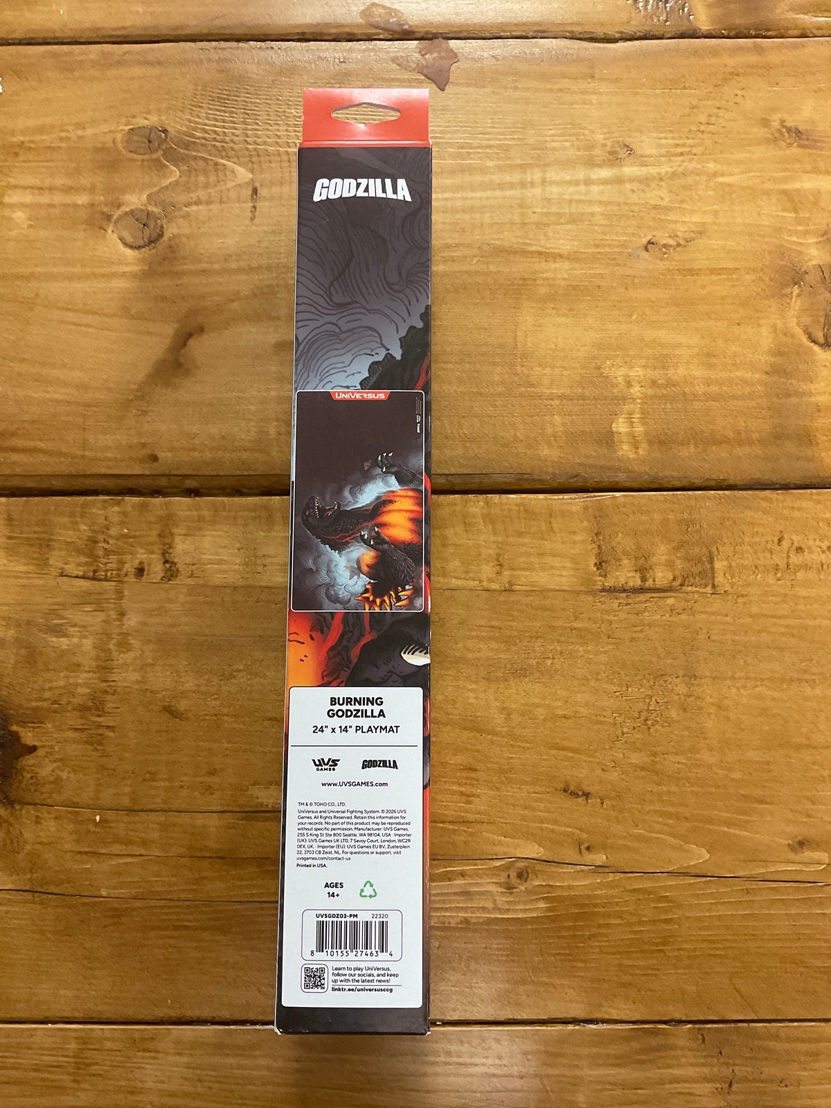 Universus godzilla burning Kozilla
