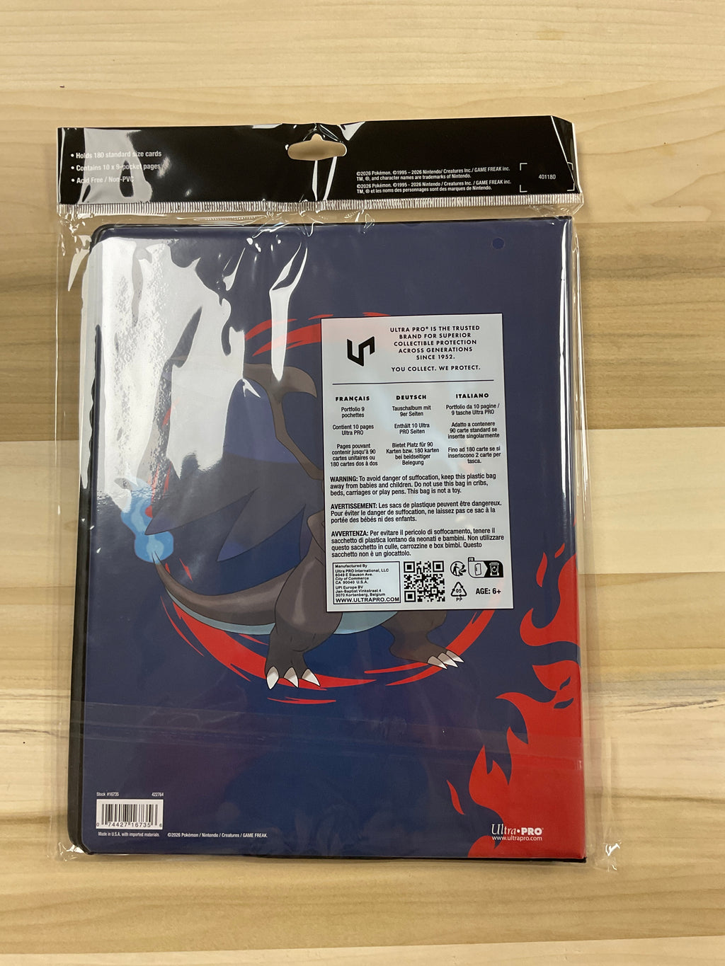 Ultra pro Pokemon 9-pocket portfolio