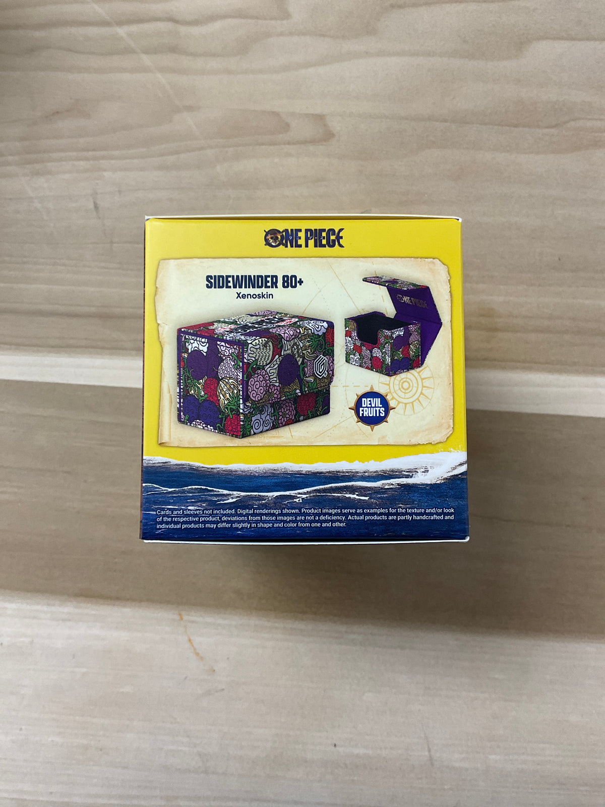 Ultimate guard deck box sidewinder 80+ One Piece devils fruits