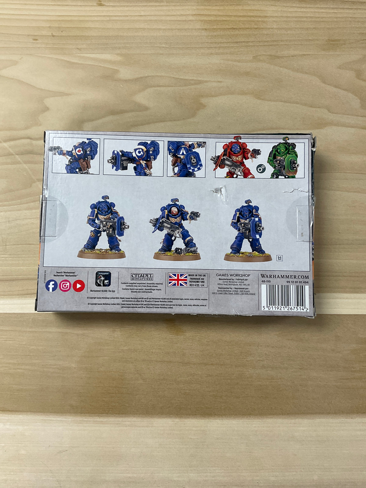 Warhammer Space marines Eradicator Squad