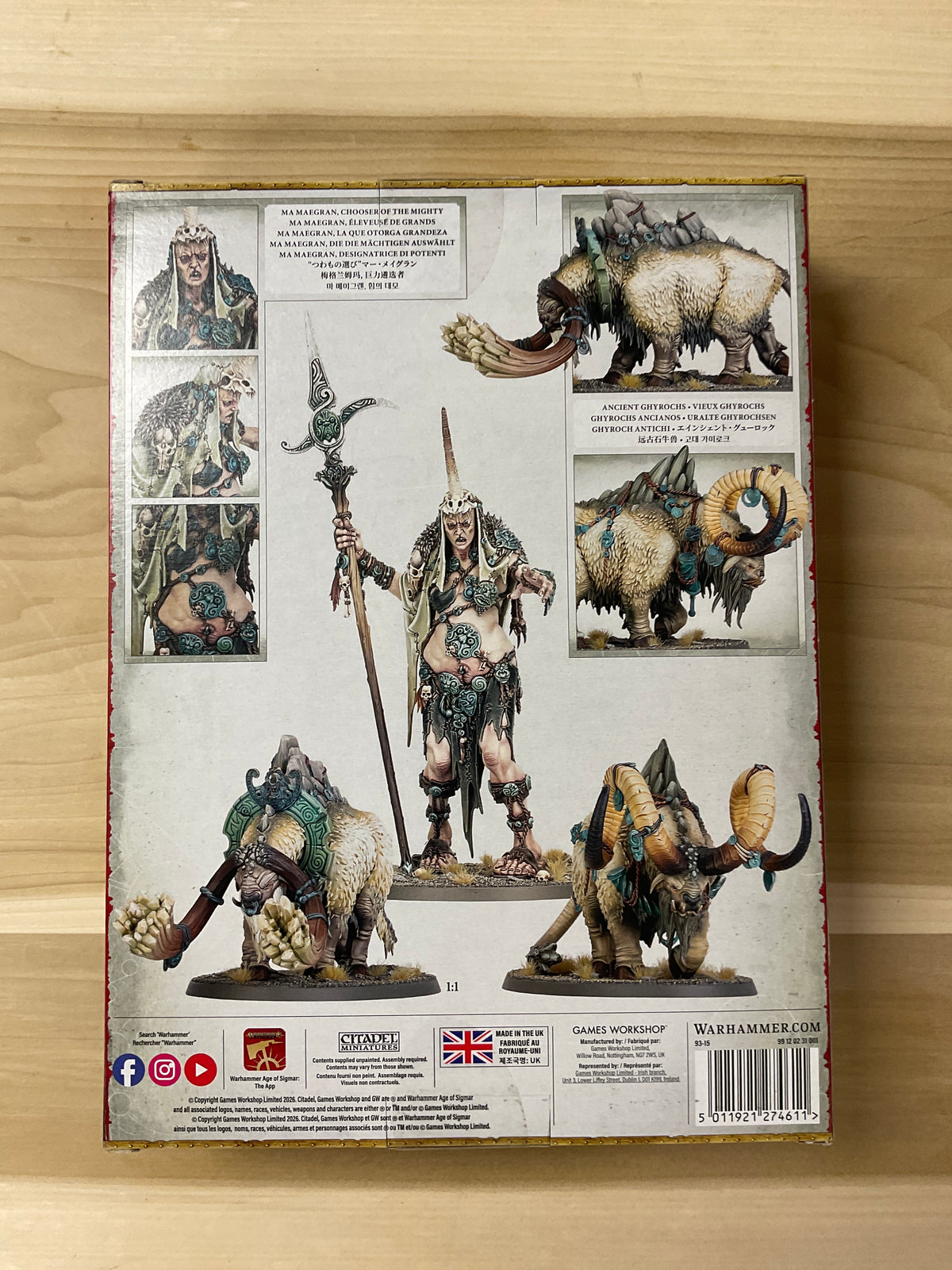 Warhammer Âge of Sigmar  Ma Maegran chooser of the mighty