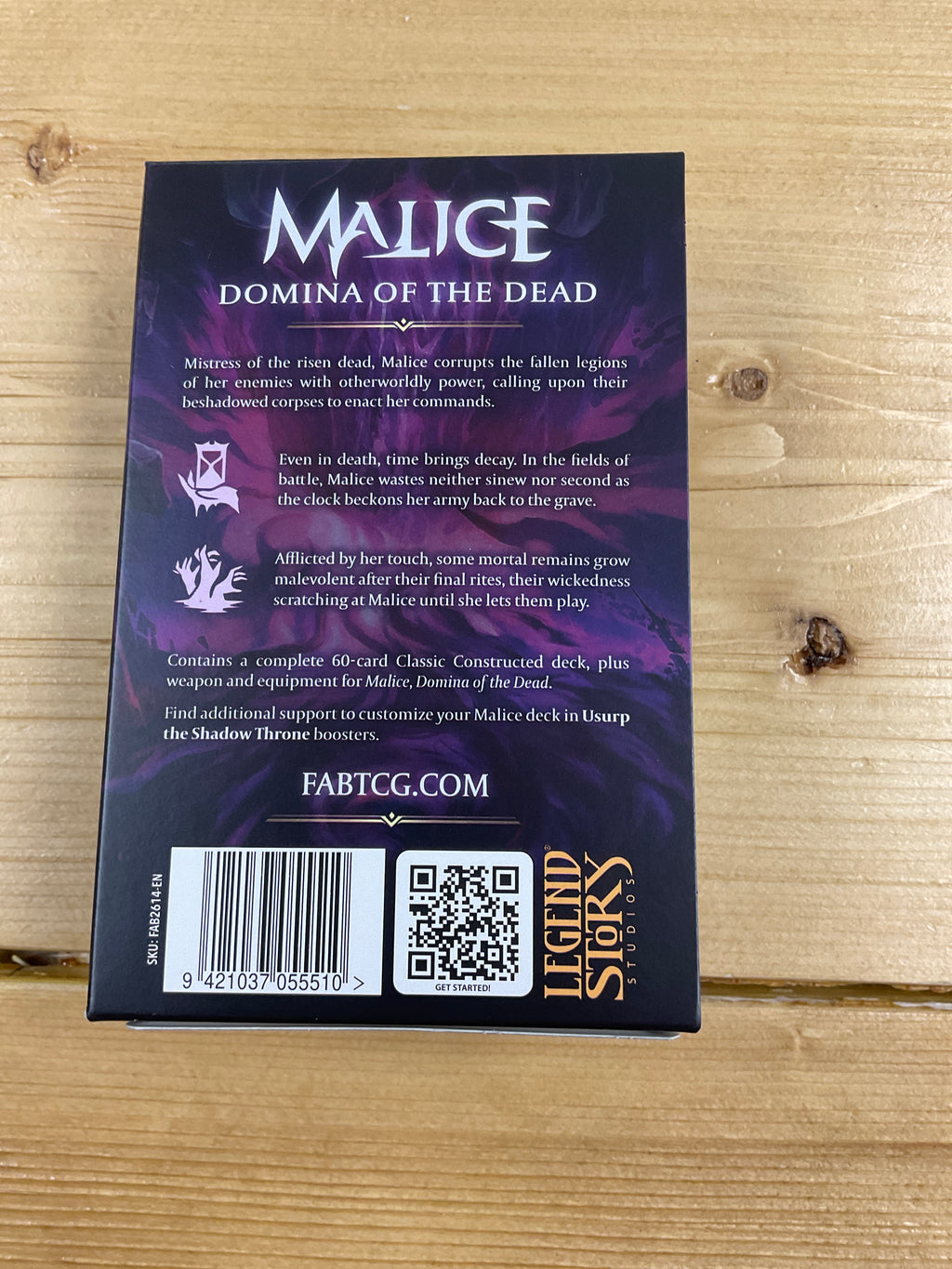 Flesh and Blood  Armory deck   Malice