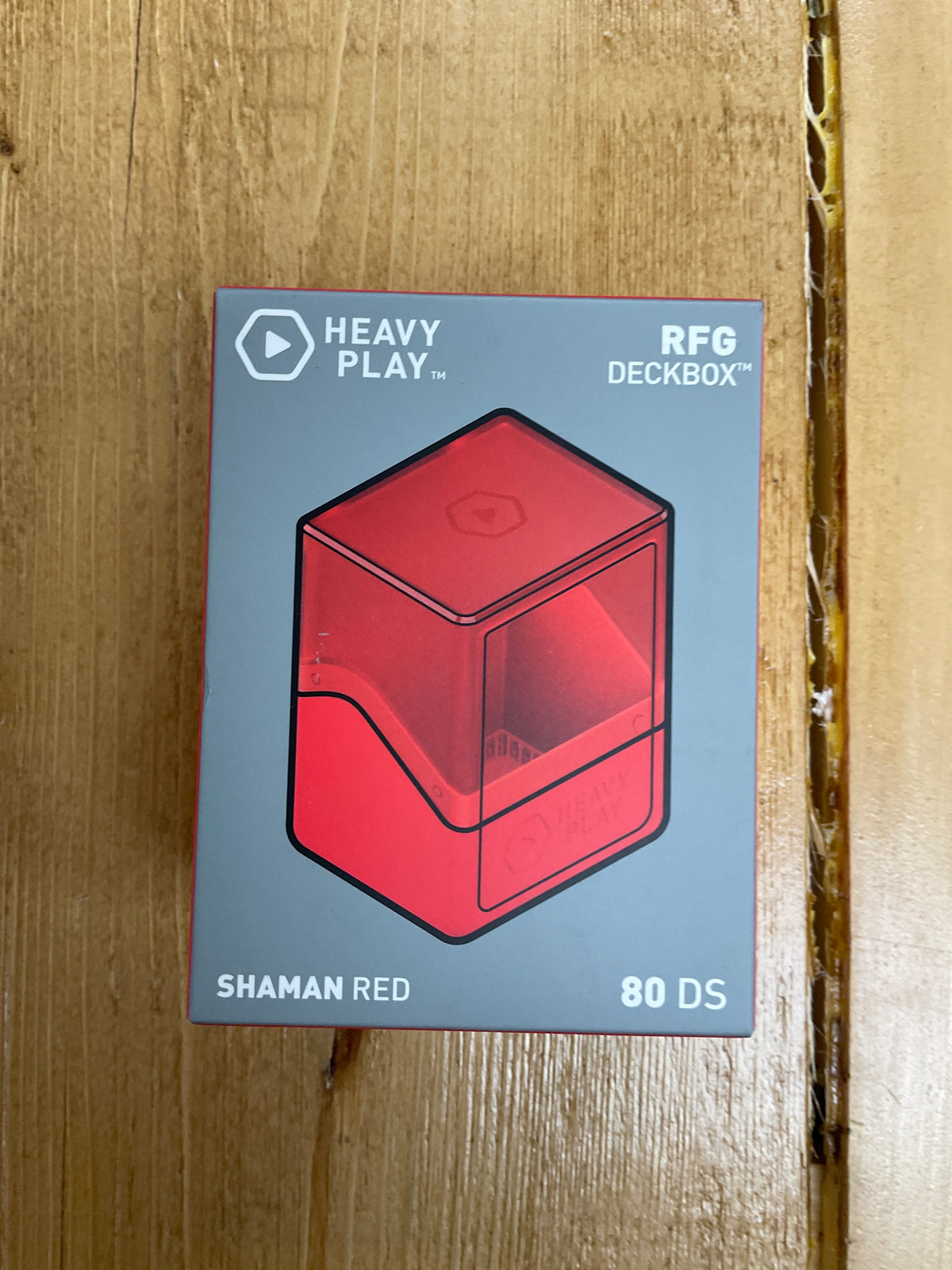 Heavy Play Rfg Deck box Shaman Red